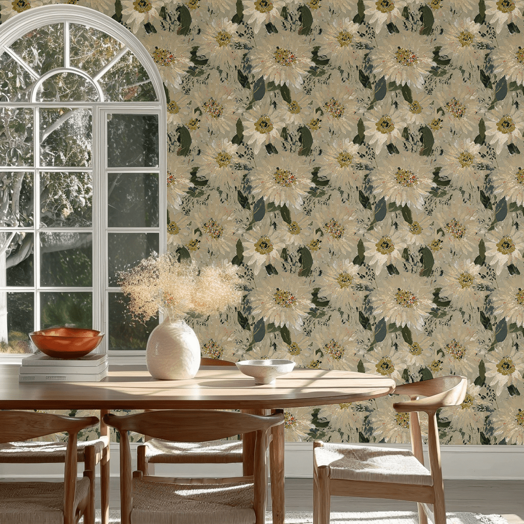 The Grey Meadow Wallpaper - Lemon Park