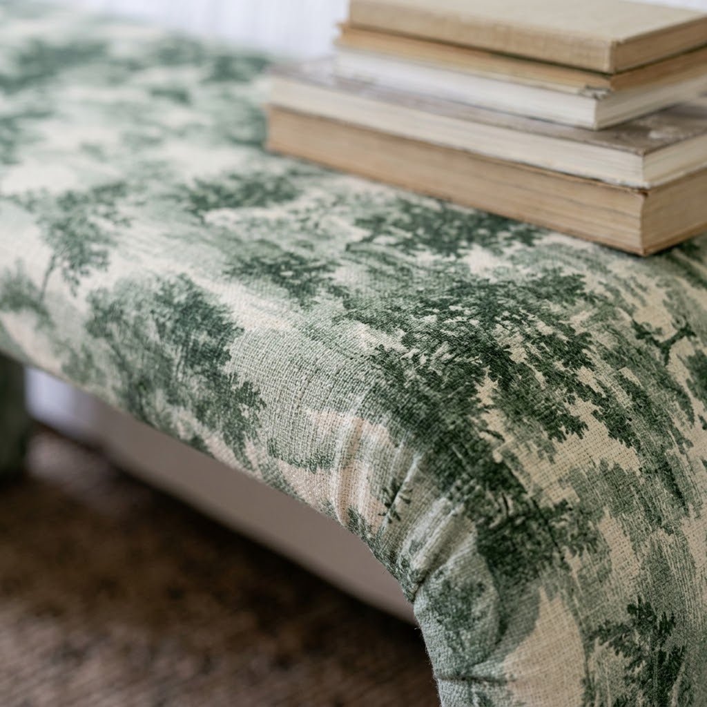 The Lewis Ottoman in Fog & Found - Lemon Park