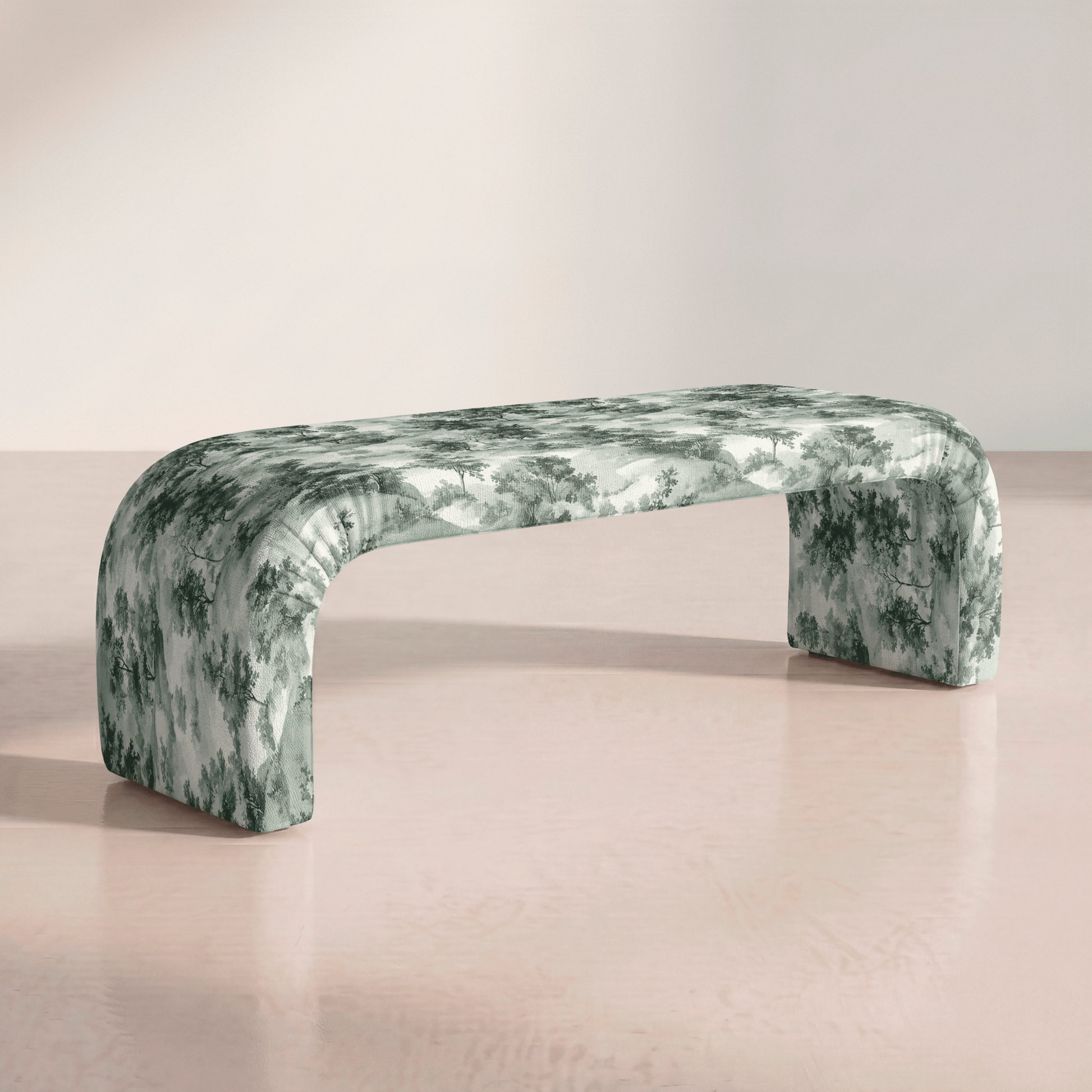 The Lewis Ottoman in Fog & Found - Lemon Park