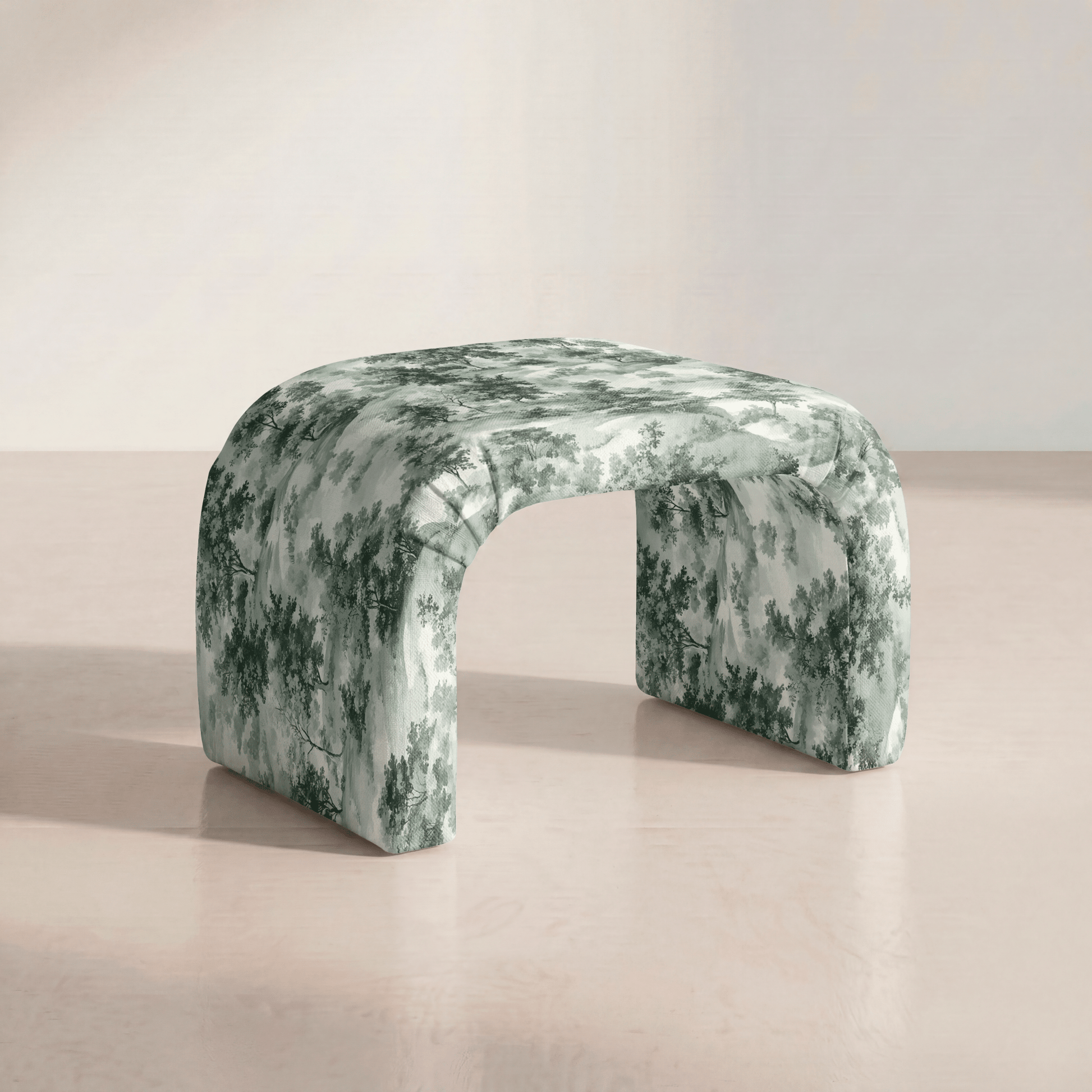 The Lewis Ottoman in Fog & Found - Lemon Park