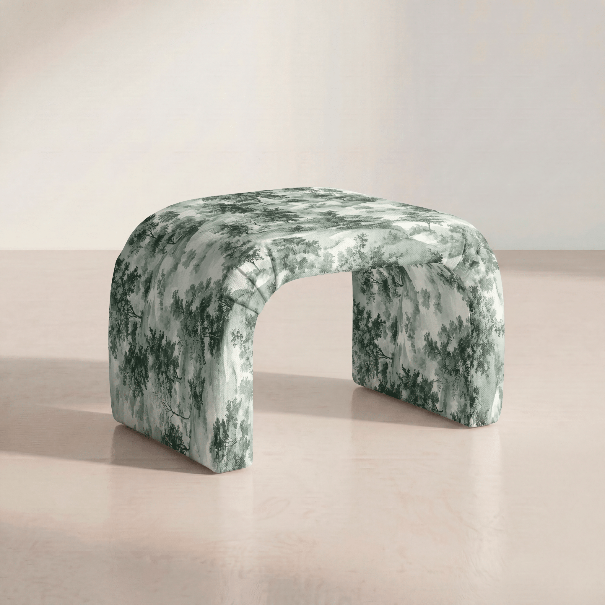 The Lewis Ottoman in Fog & Found - Lemon Park