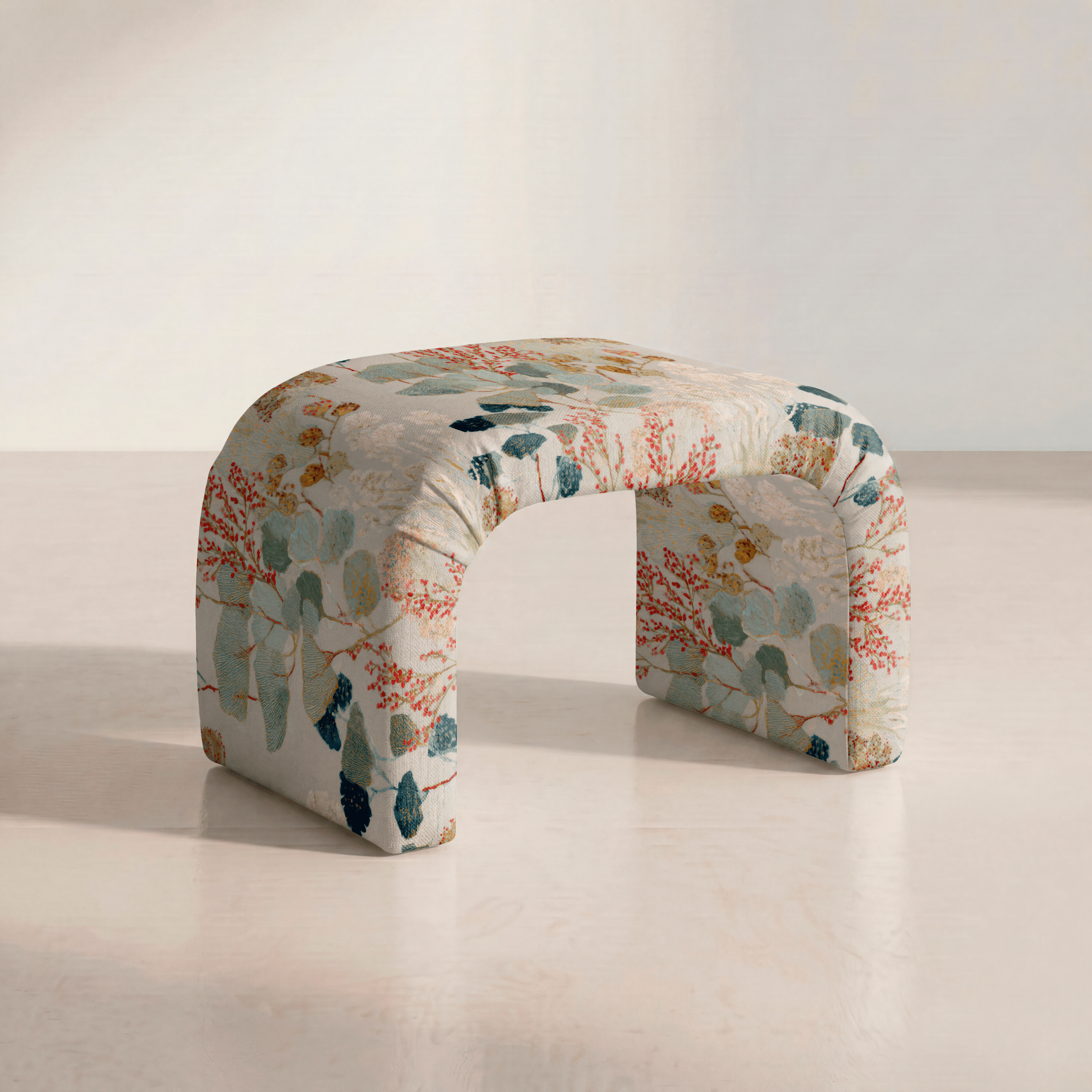The Lewis Ottoman in Hedgerow - Lemon Park