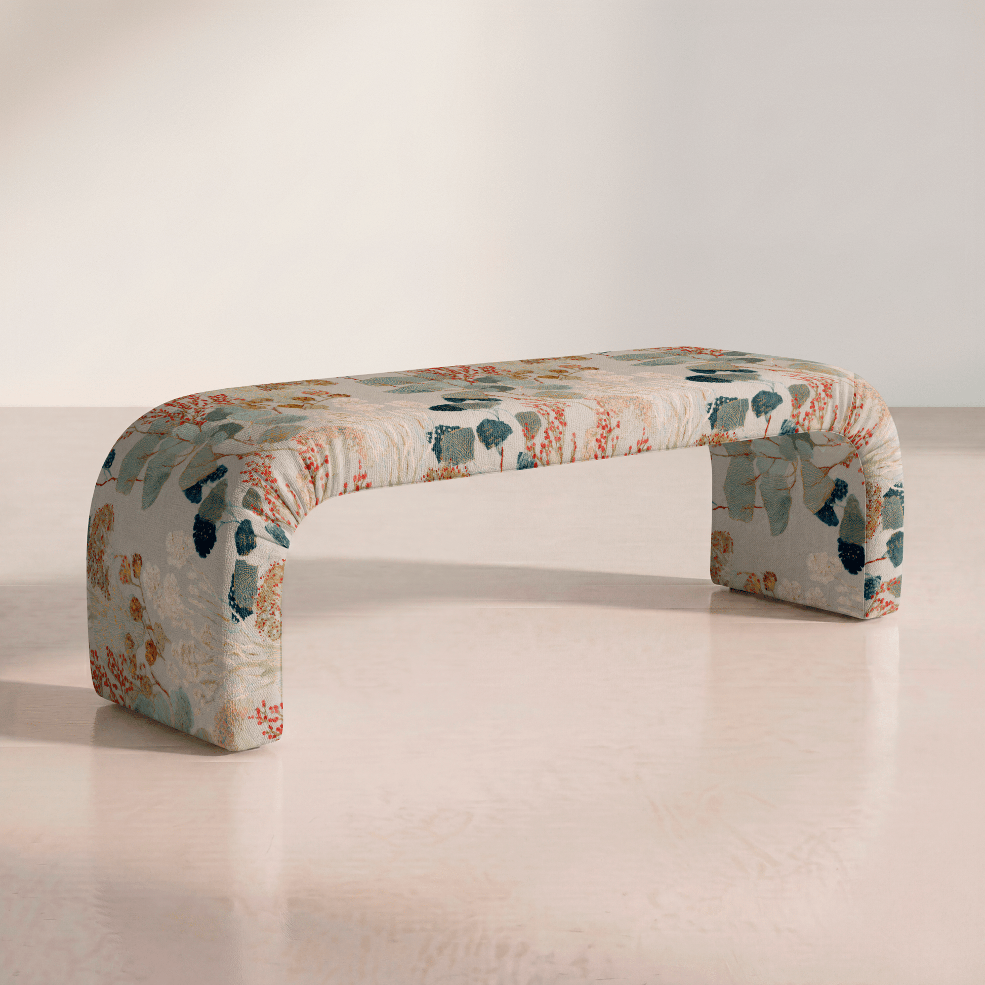 The Lewis Ottoman in Hedgerow - Lemon Park