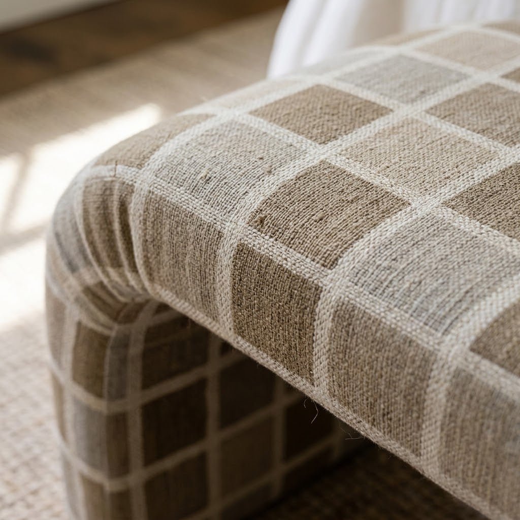 The Lewis Ottoman in Thistle Hill - Lemon Park