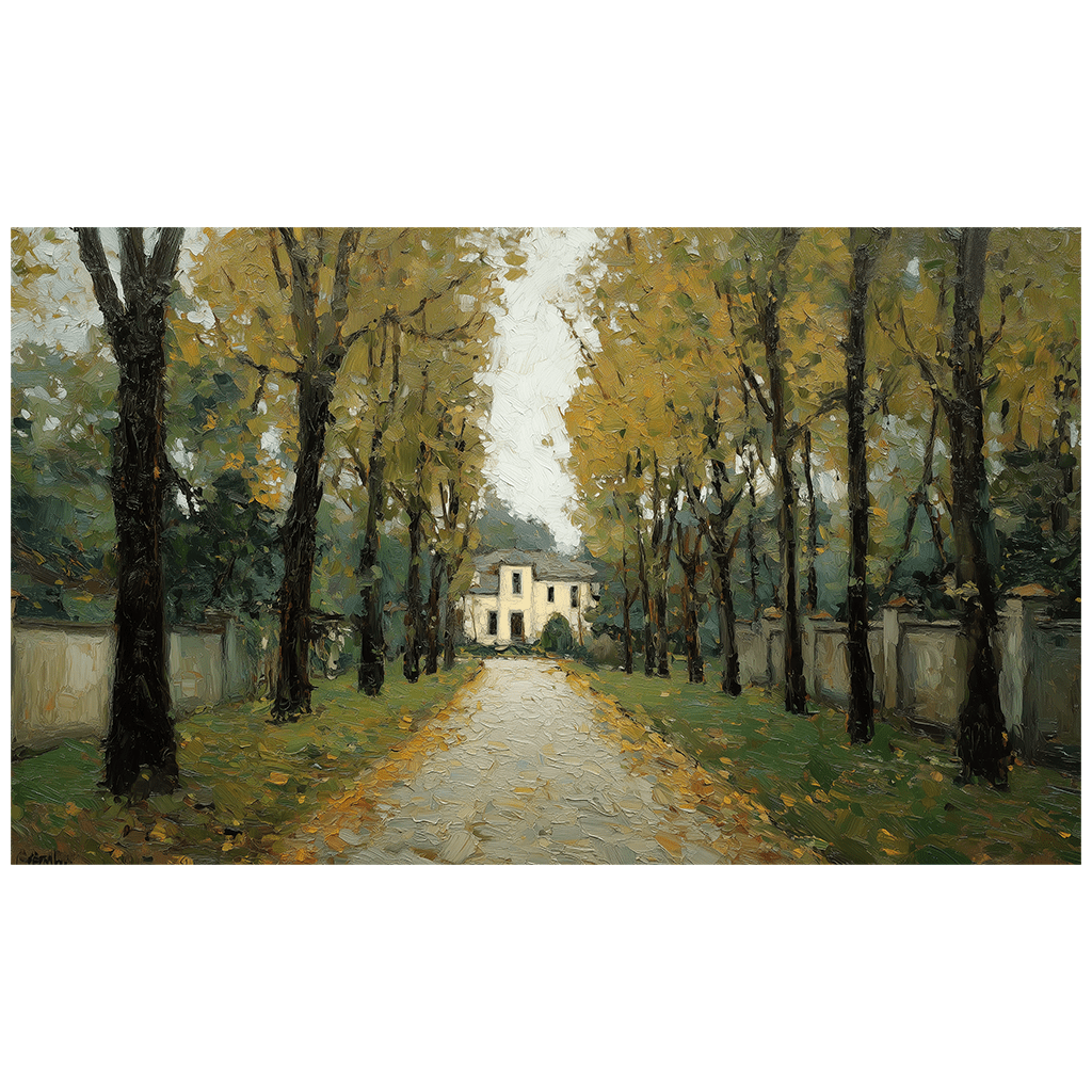 The Manor Driveway - Tapestry - Lemon Park
