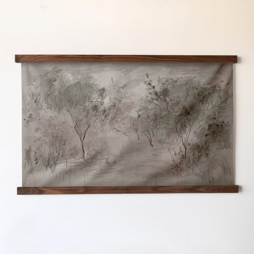 The Meadow (Gray) - Tapestry - Lemon Park
