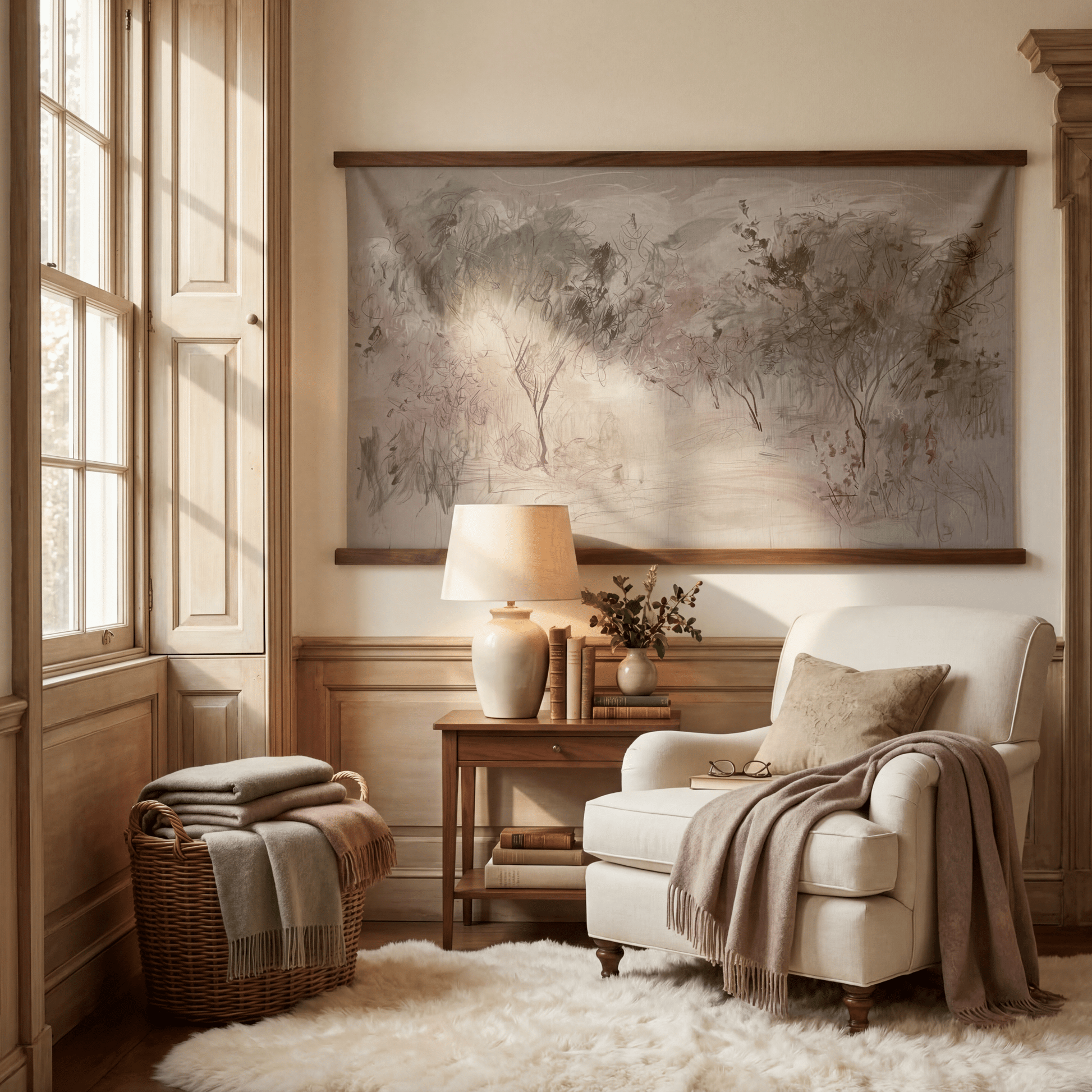 The Meadow (Gray) - Tapestry - Lemon Park