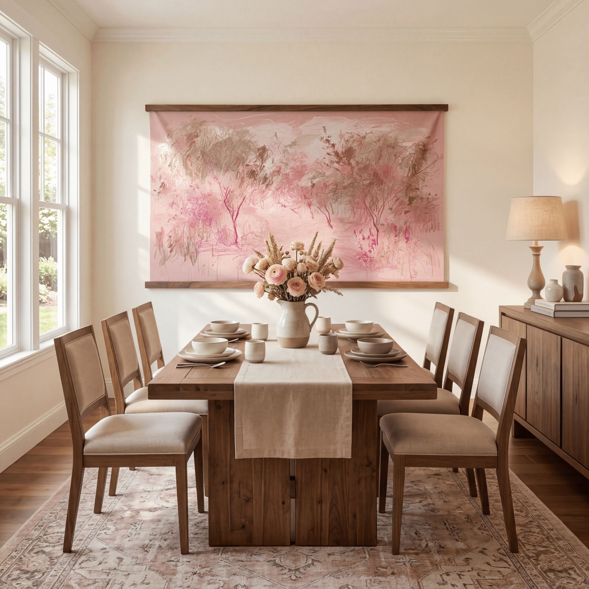 The Meadow (Pink) - Tapestry - Lemon Park