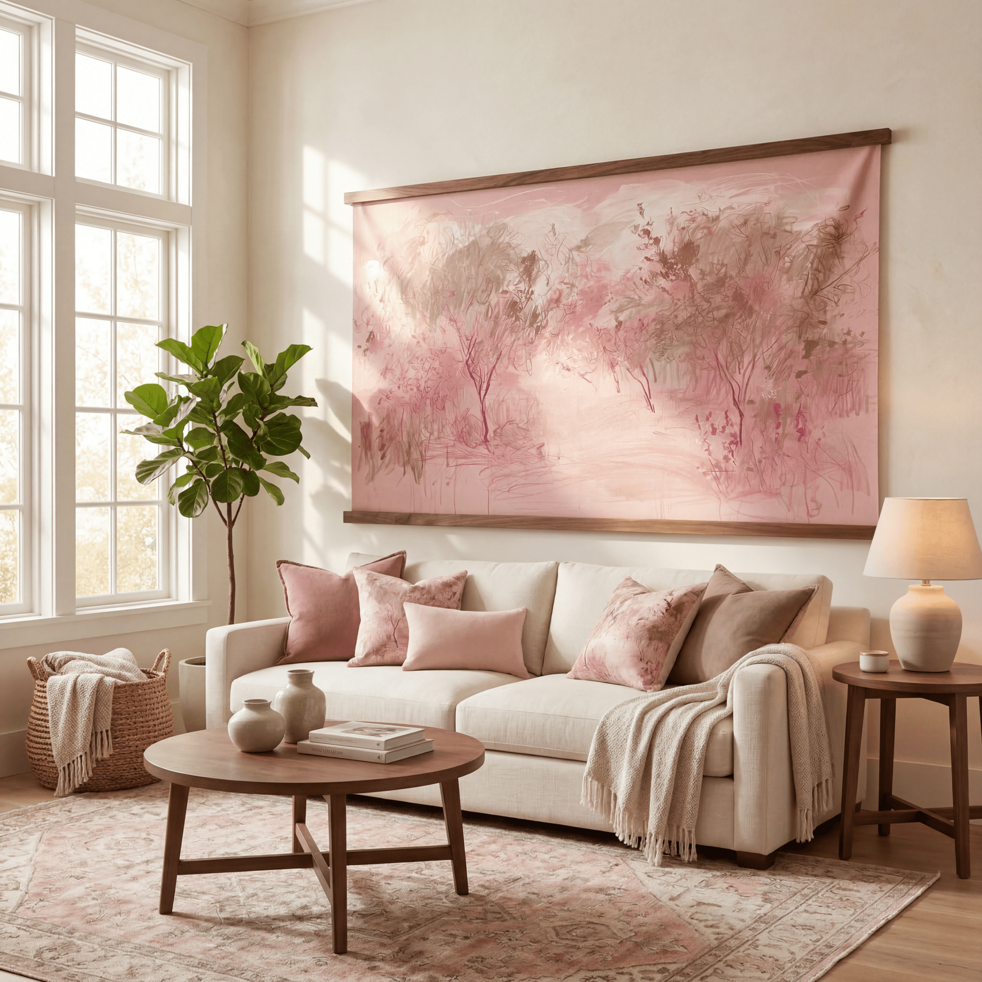 The Meadow (Pink) - Tapestry - Lemon Park