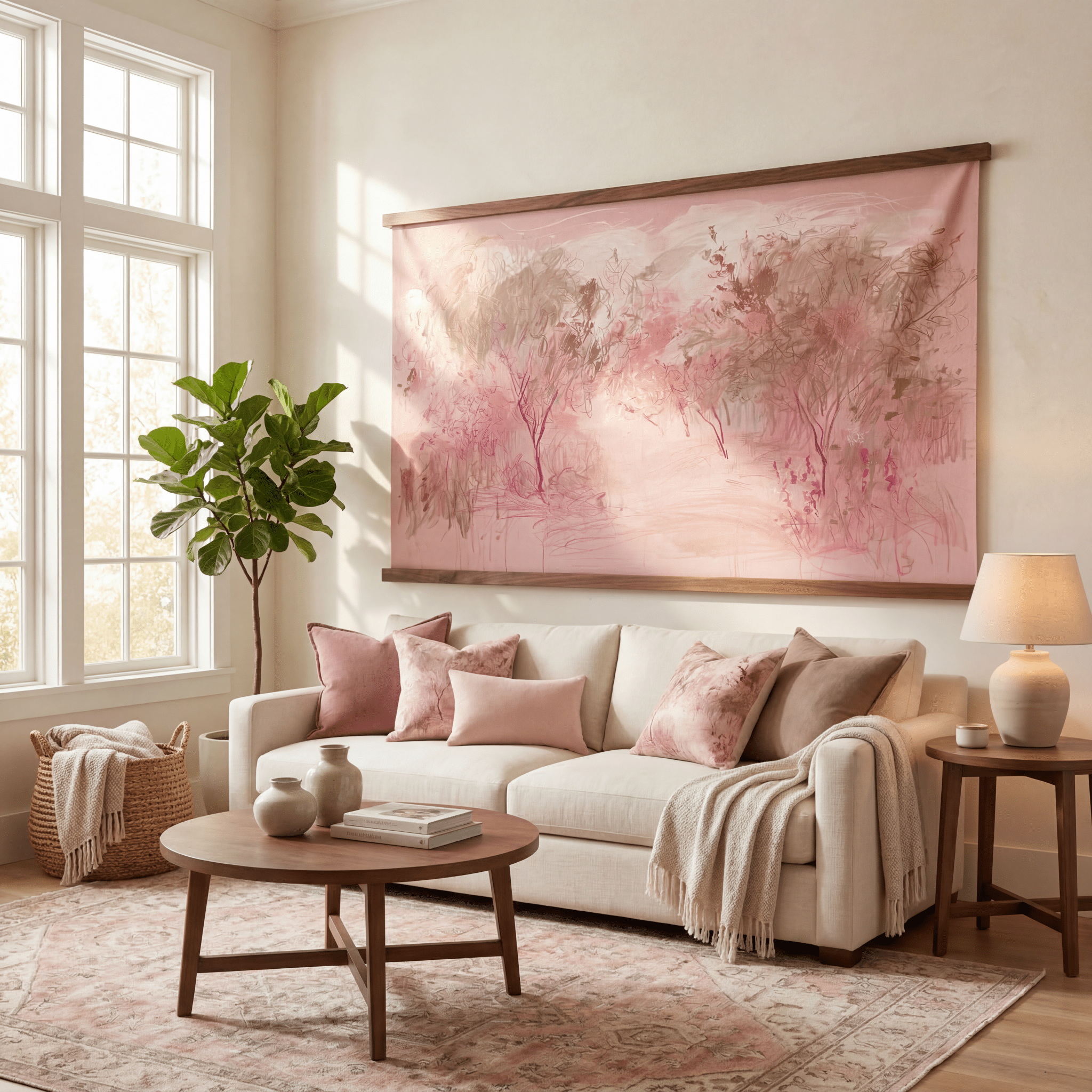 The Meadow (Pink) - Tapestry - Lemon Park