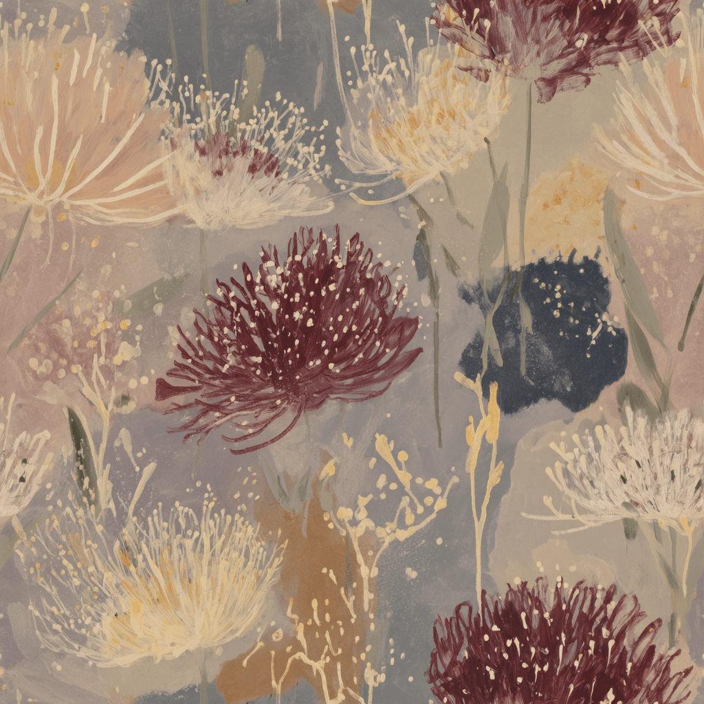 The Muted Meadow Wallpaper - Lemon Park