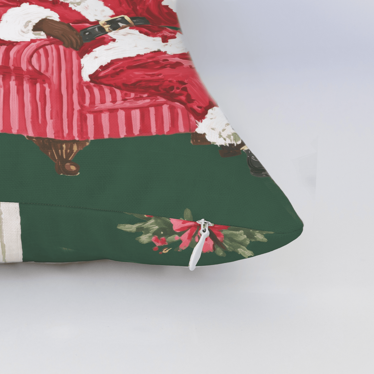 The Nightcap Before Christmas Throw Pillow - Lemon Park