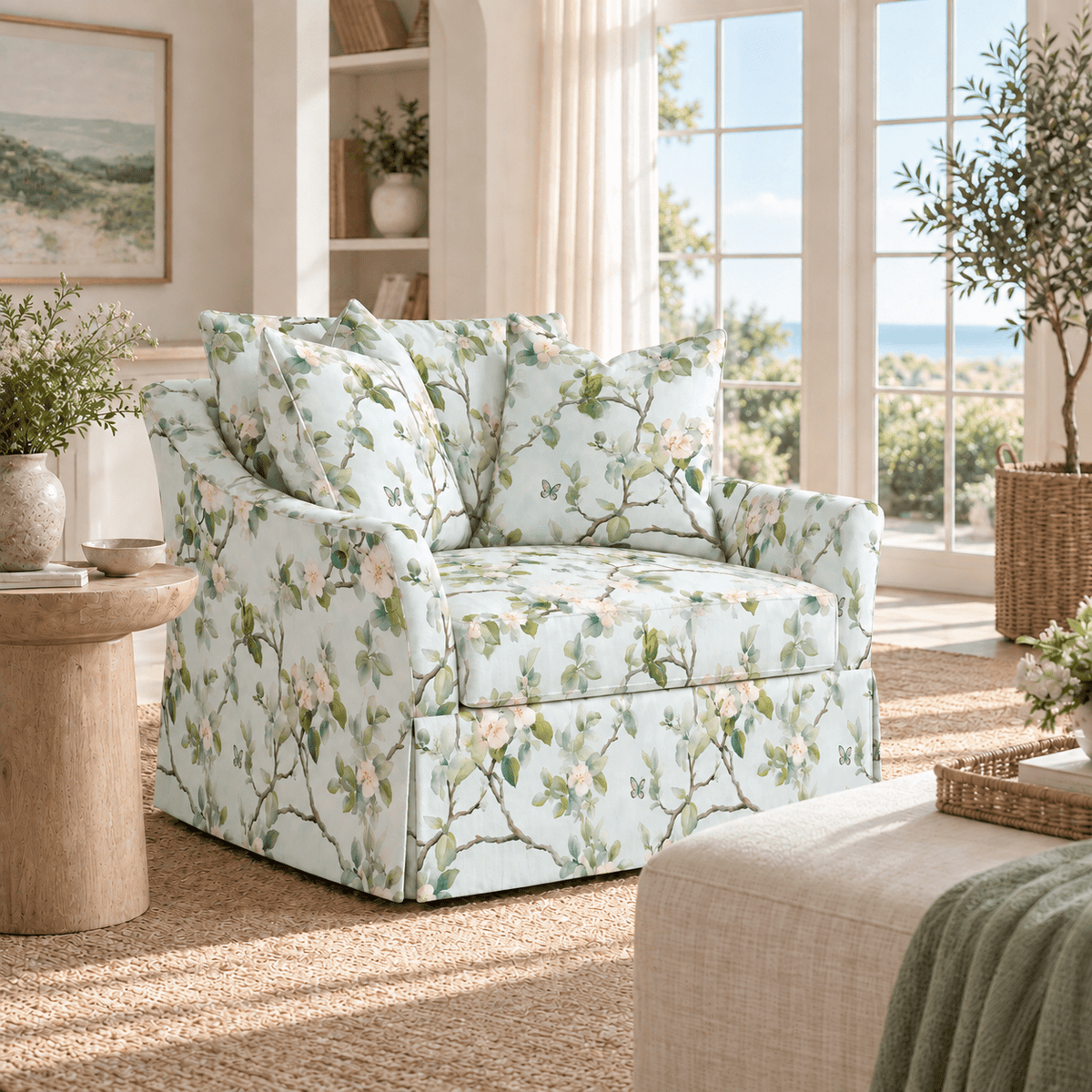 The Nolen Chair in Ainsley - Lemon Park