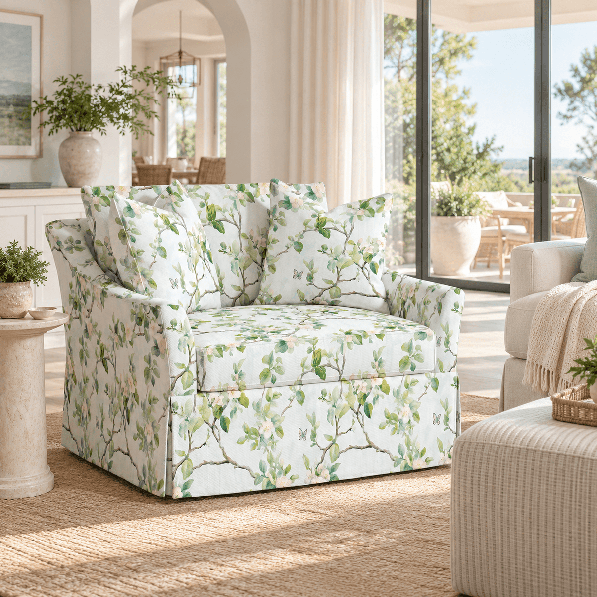 The Nolen Chair in Ainsley - Lemon Park