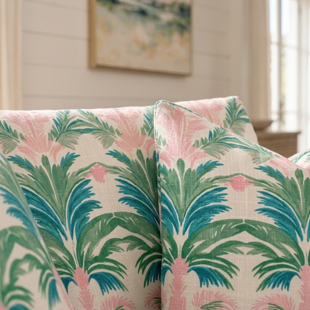 The Nolen Chair in Bellagio Blush - Lemon Park