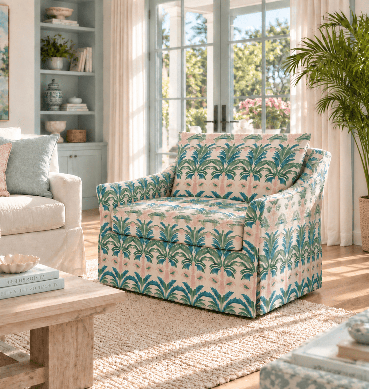 The Nolen Chair in Bellagio Blush - Lemon Park