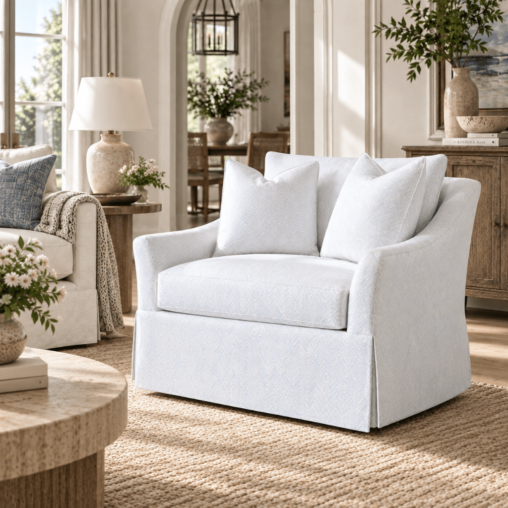 The Nolen Chair in Classic Harmony - Lemon Park