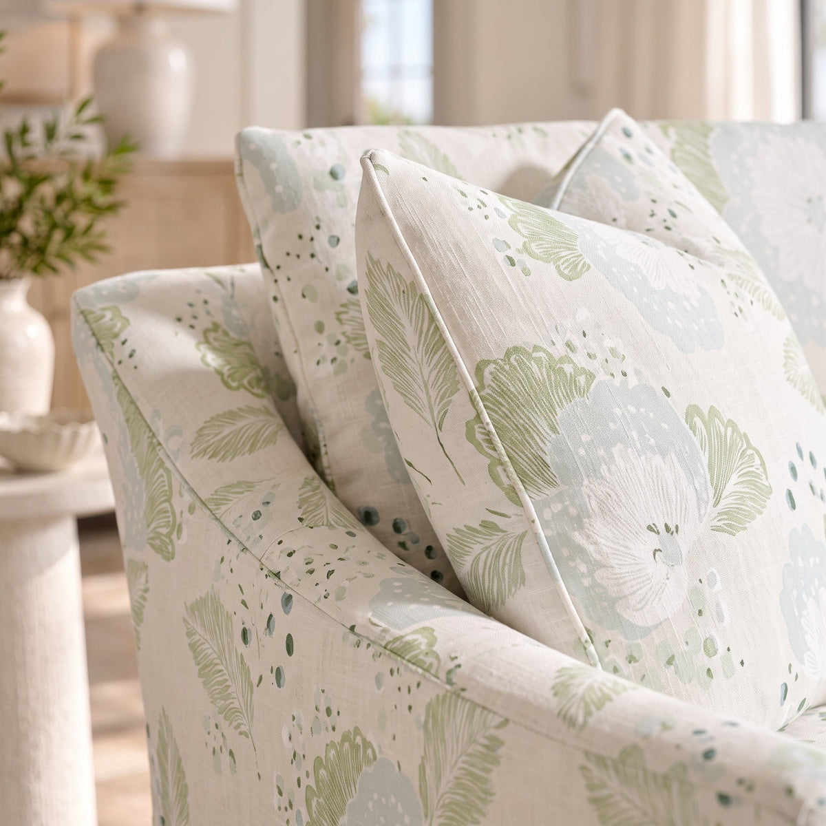 The Nolen Chair in Mint to Be - Lemon Park