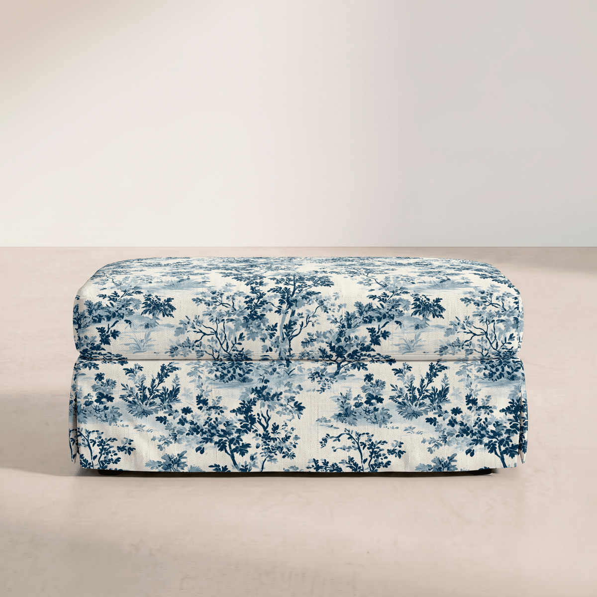 The Nolen Ottoman in Benjamin - Lemon Park