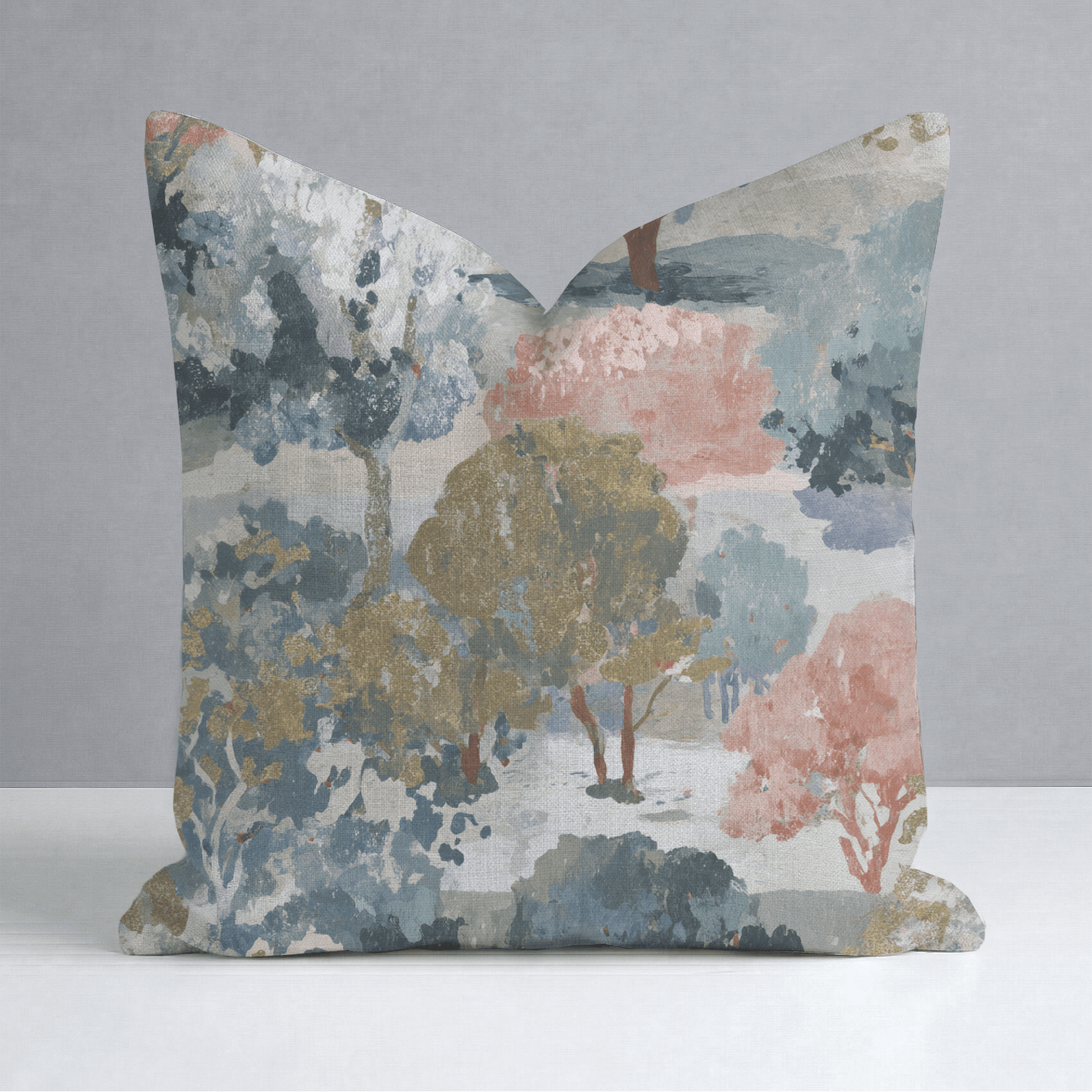 The Old Orchard Throw Pillow - Lemon Park