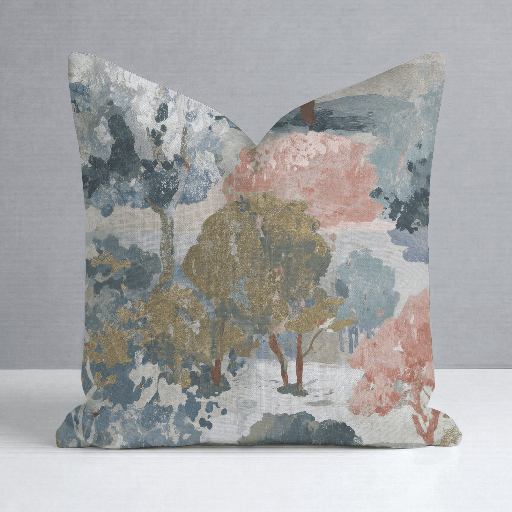 The Old Orchard Throw Pillow - Lemon Park
