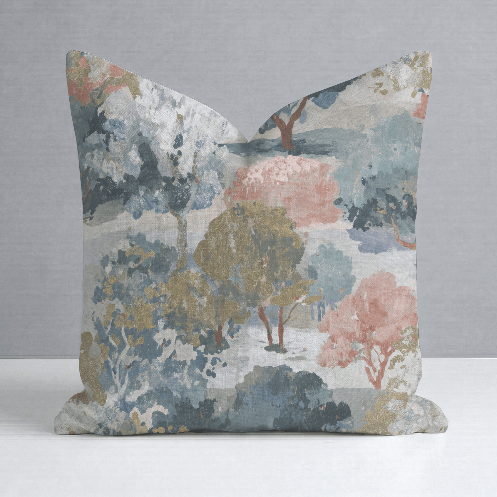 The Old Orchard Throw Pillow - Lemon Park