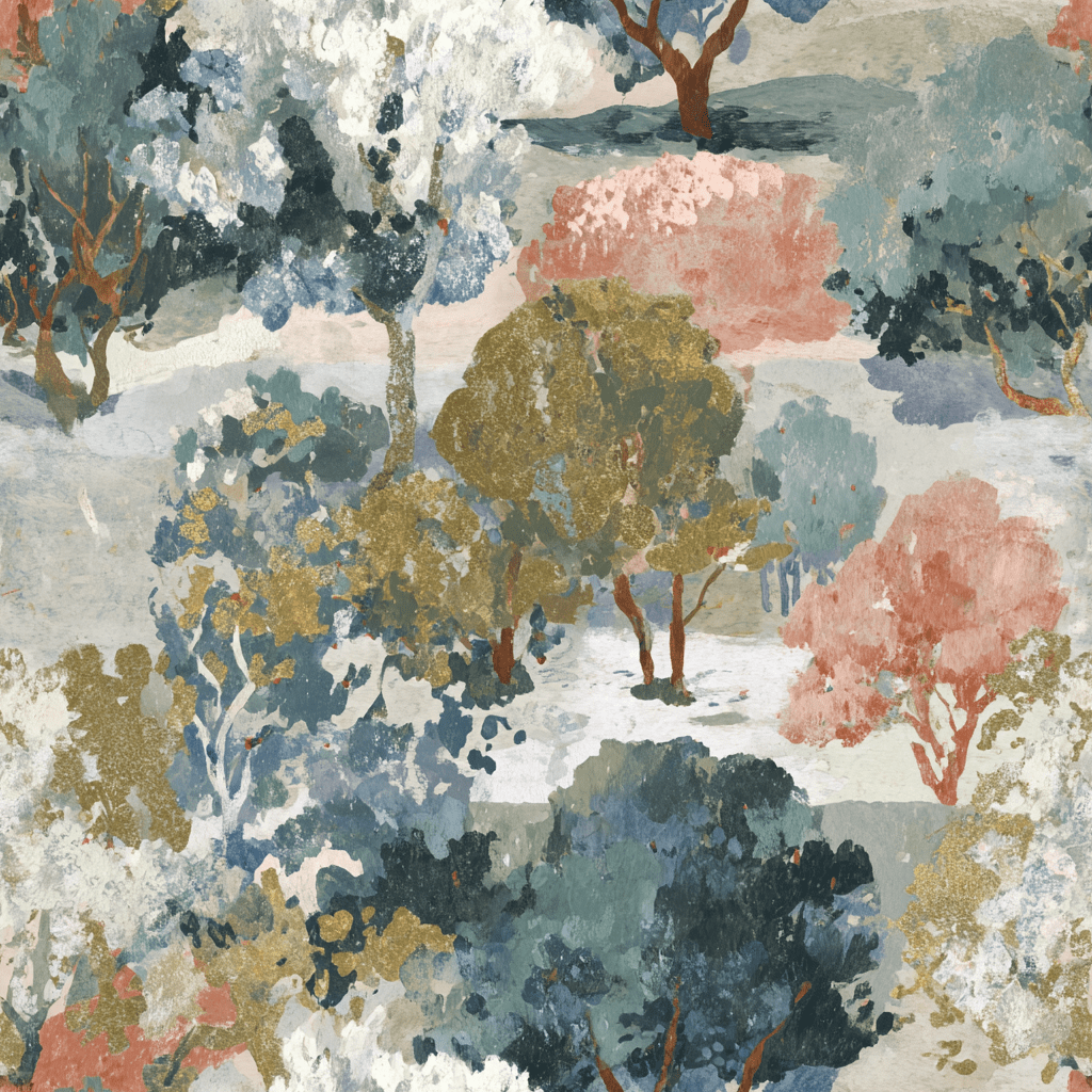The Old Orchard Wallpaper - Lemon Park