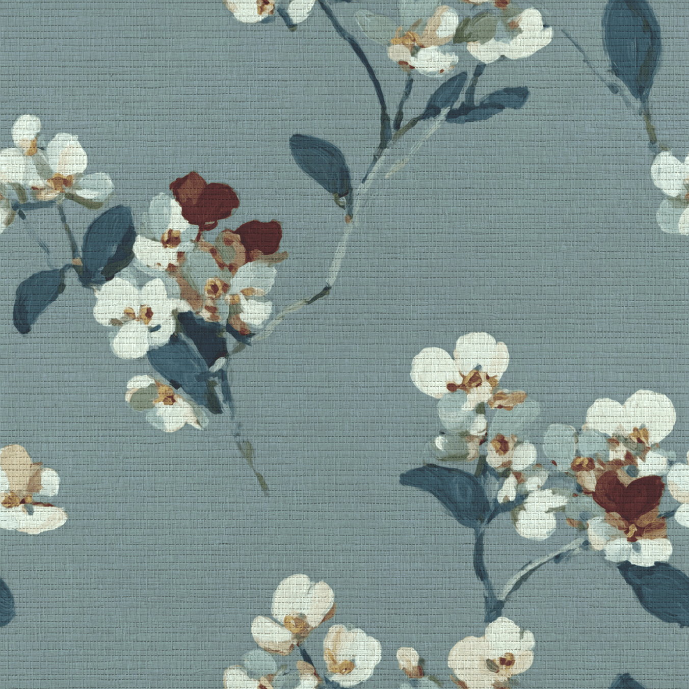 The Orchard Faux Grasscloth Wallpaper - Lemon Park