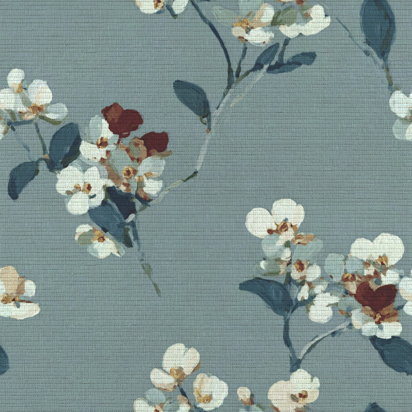 The Orchard Faux Grasscloth Wallpaper