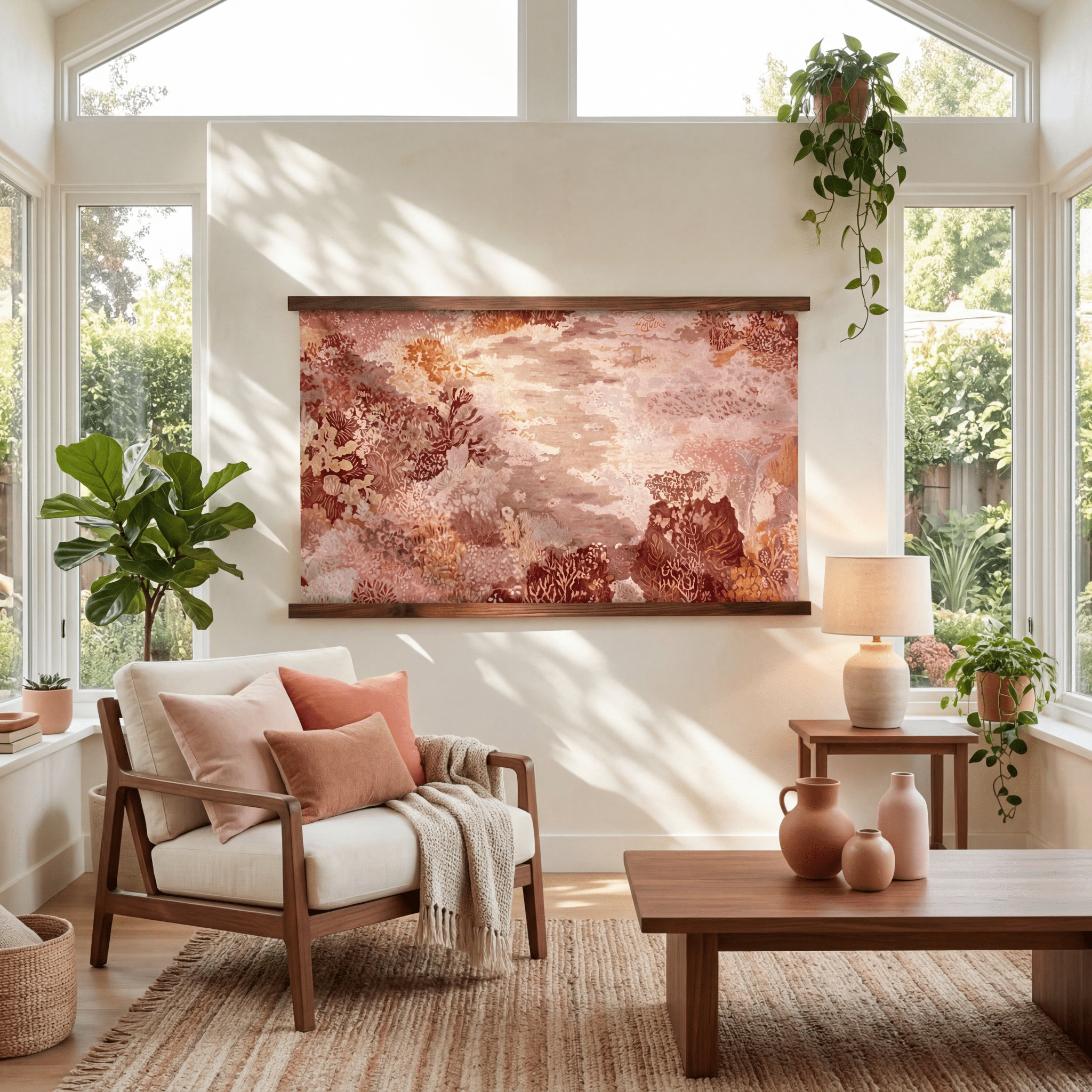 The Path (Orange) - Tapestry - Lemon Park