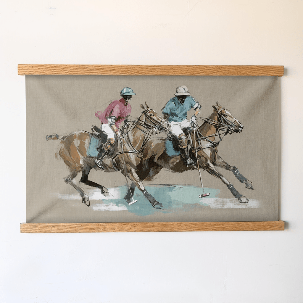 The Polo Field - Tapestry - Lemon Park