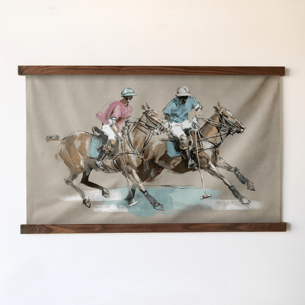 The Polo Field - Tapestry - Lemon Park