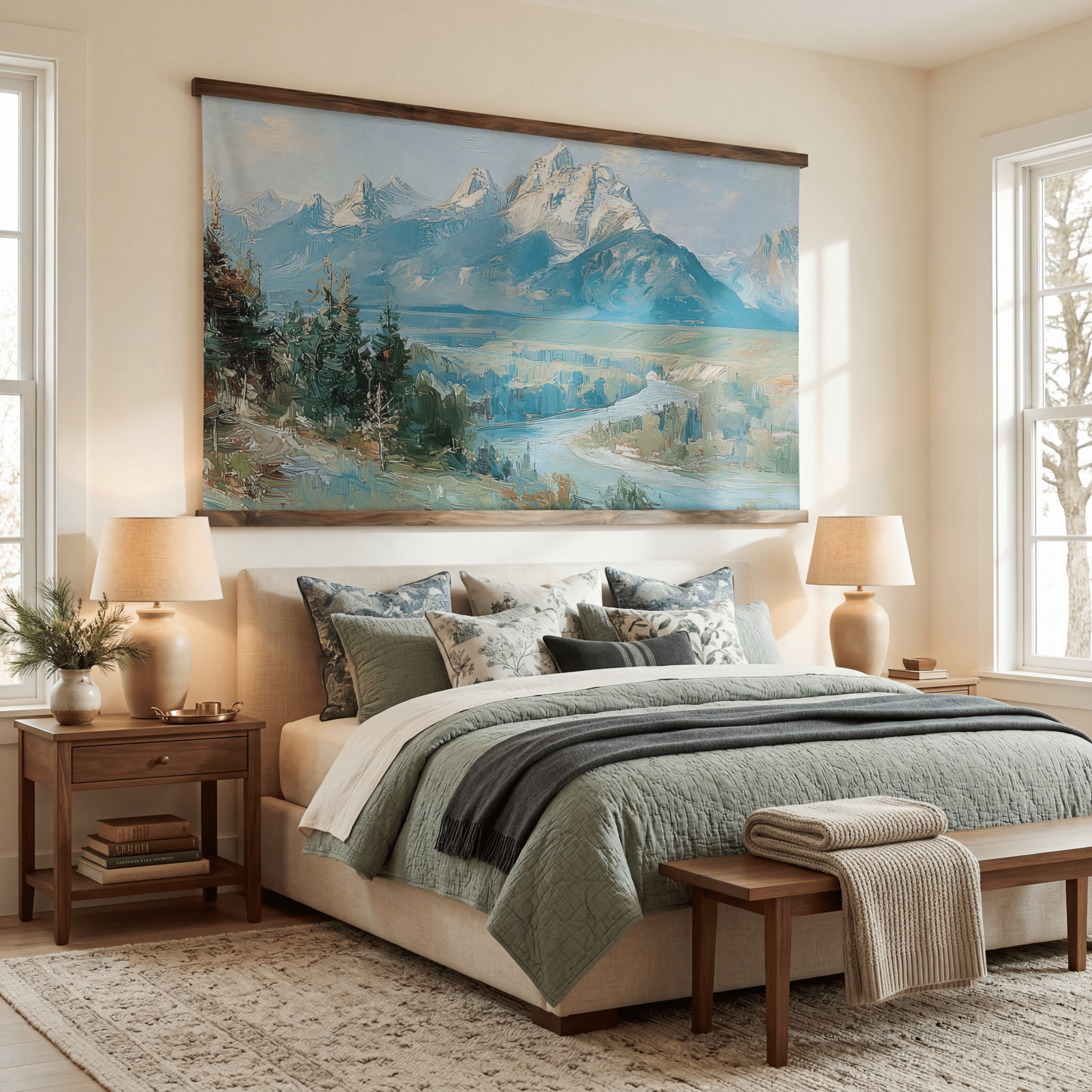 The Rocky Mountains - Tapestry - Lemon Park