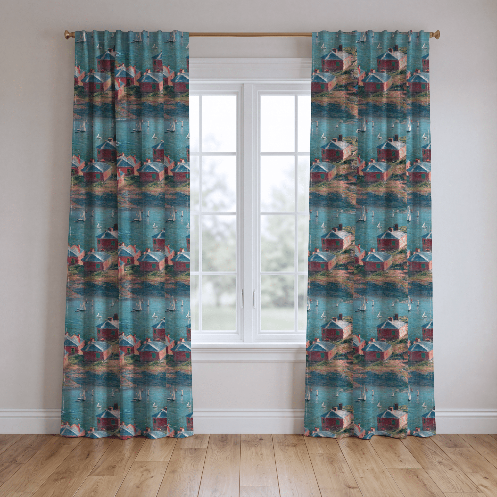 The Sea - Drapery - Lemon Park