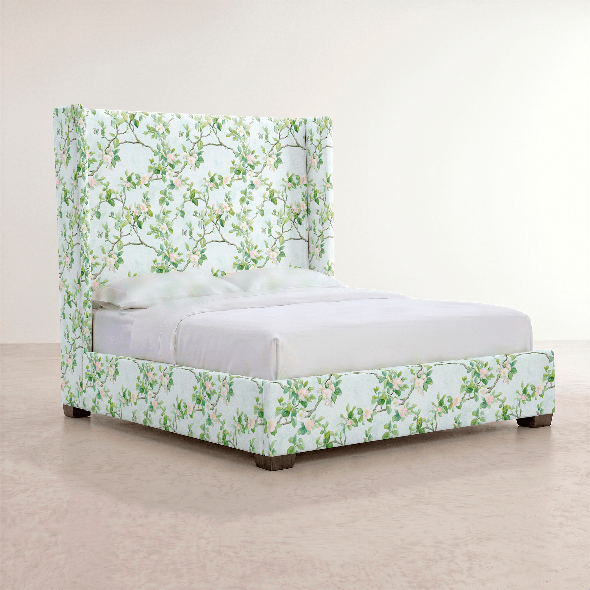 The Selene Bed in Ainsley - Lemon Park
