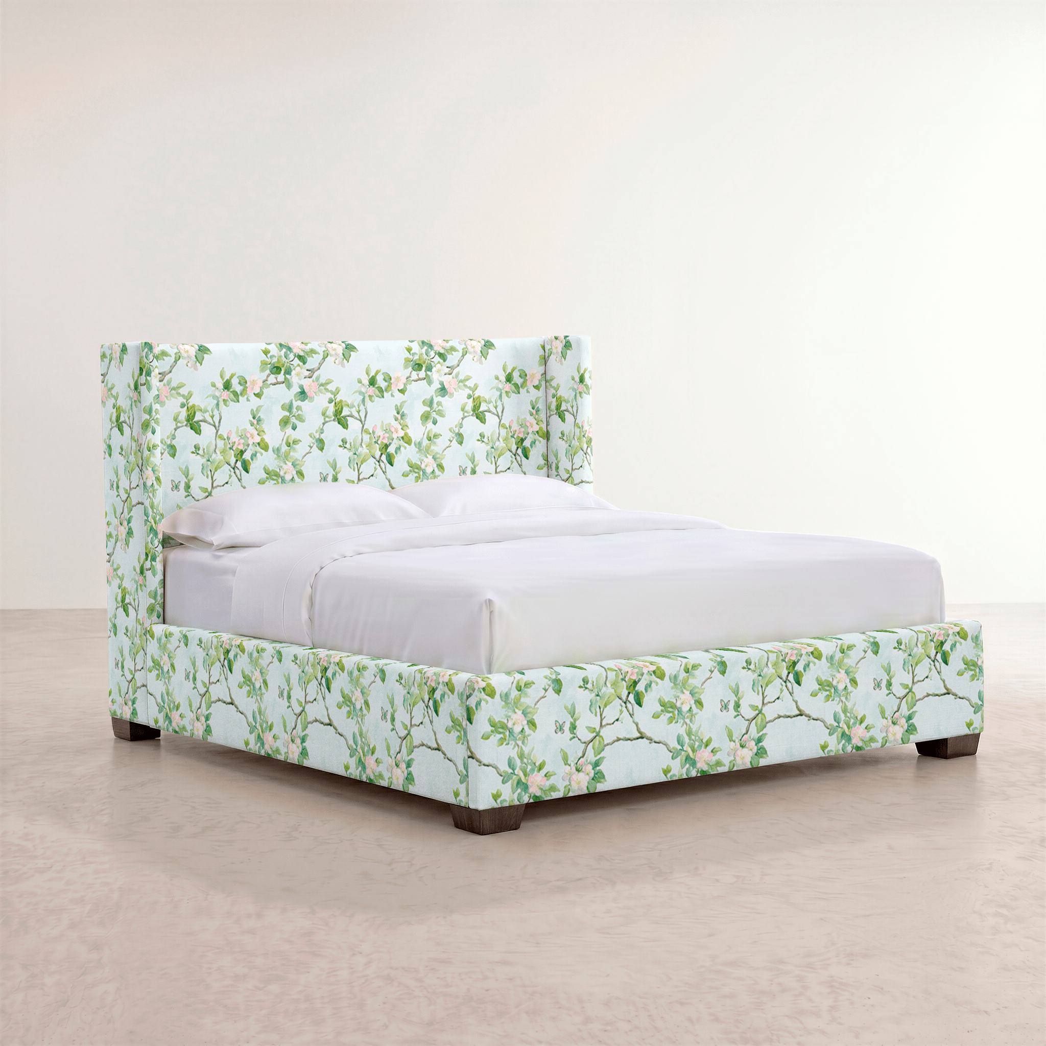 The Selene Bed in Ainsley - Lemon Park