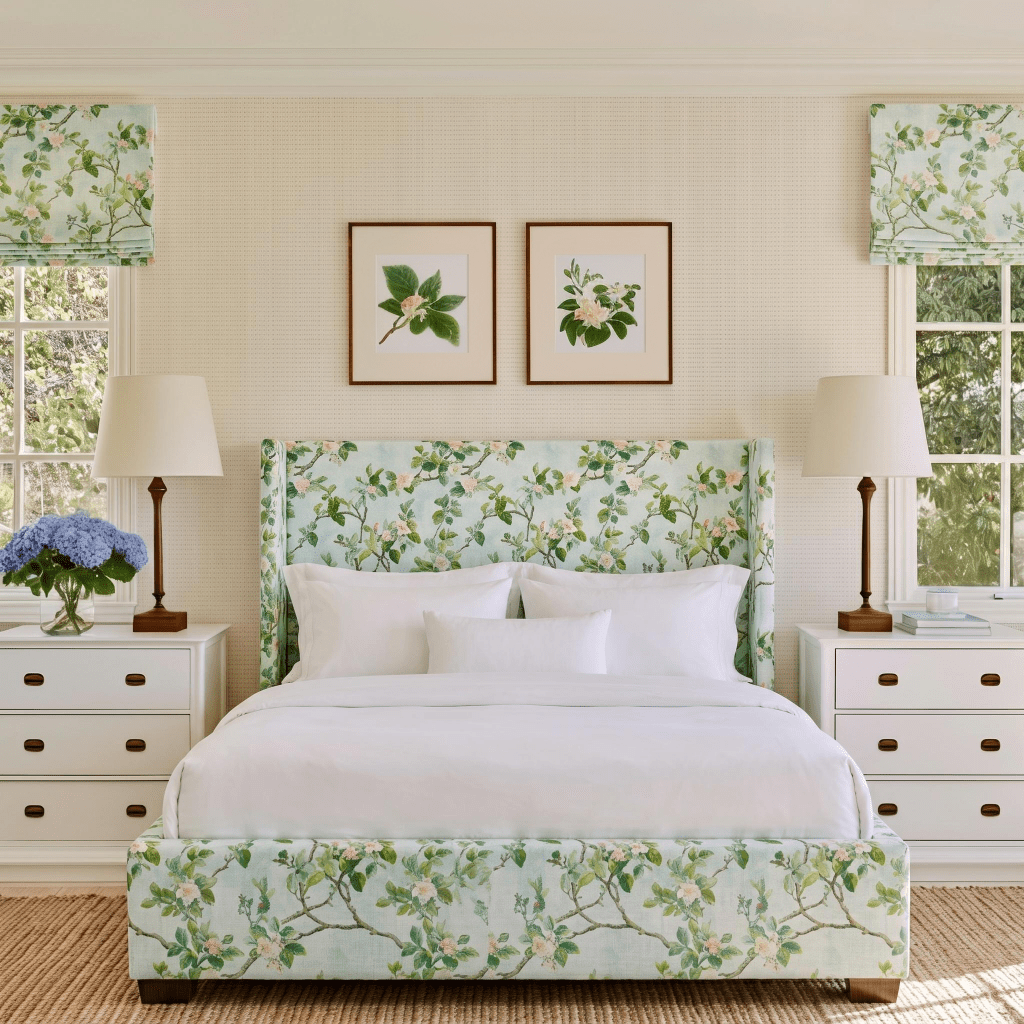 The Selene Bed in Ainsley - Lemon Park