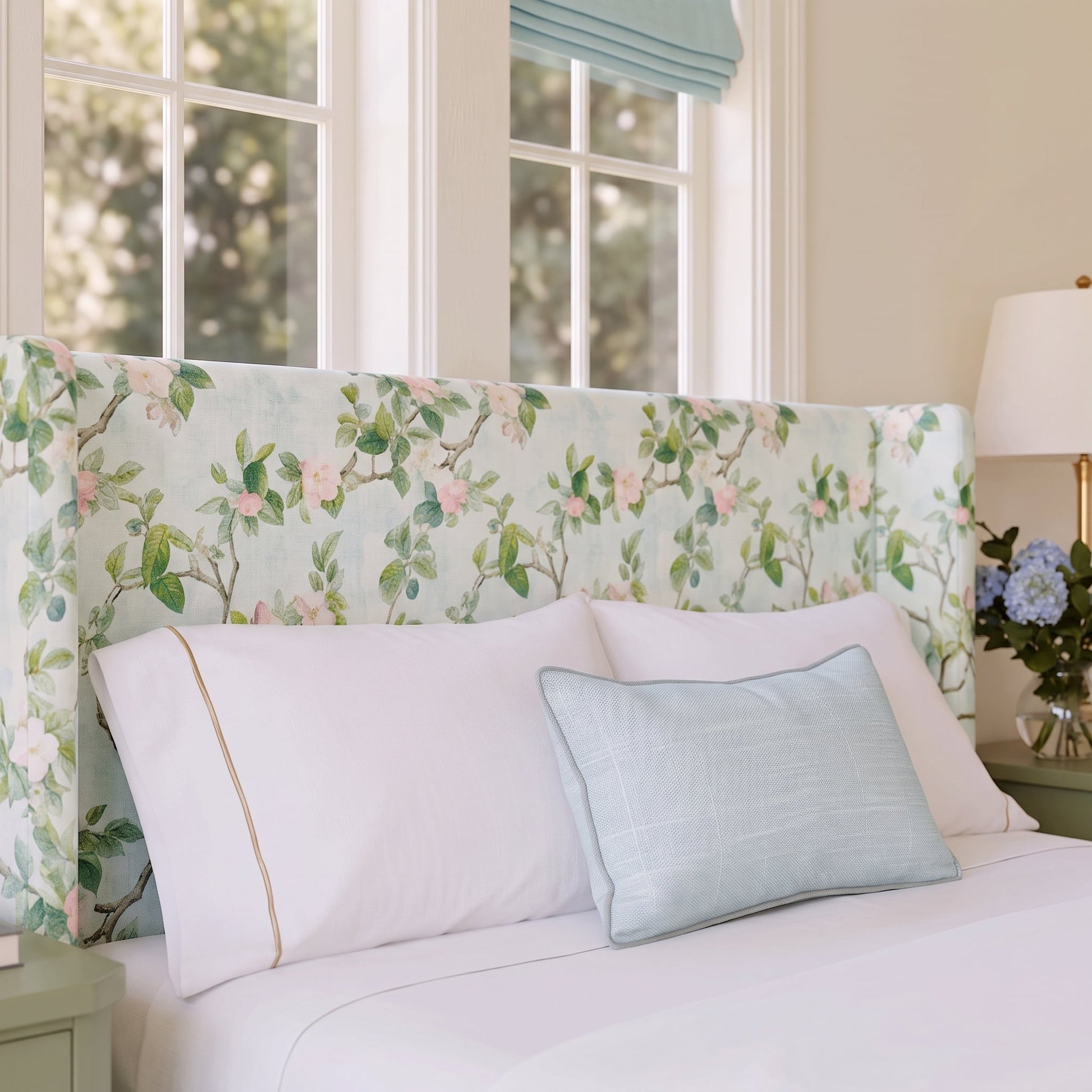 The Selene Bed in Ainsley - Lemon Park