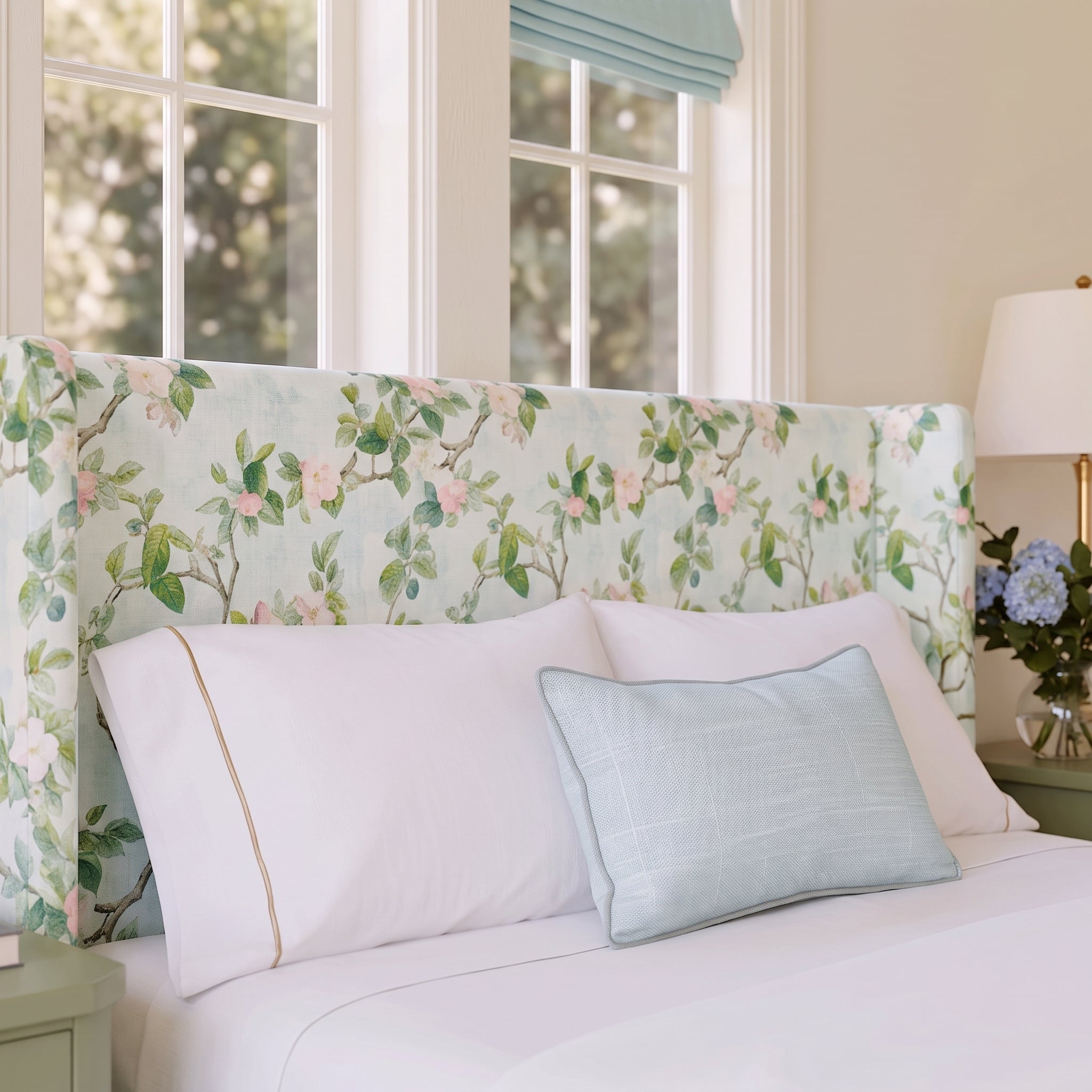 The Selene Bed in Ainsley - Lemon Park
