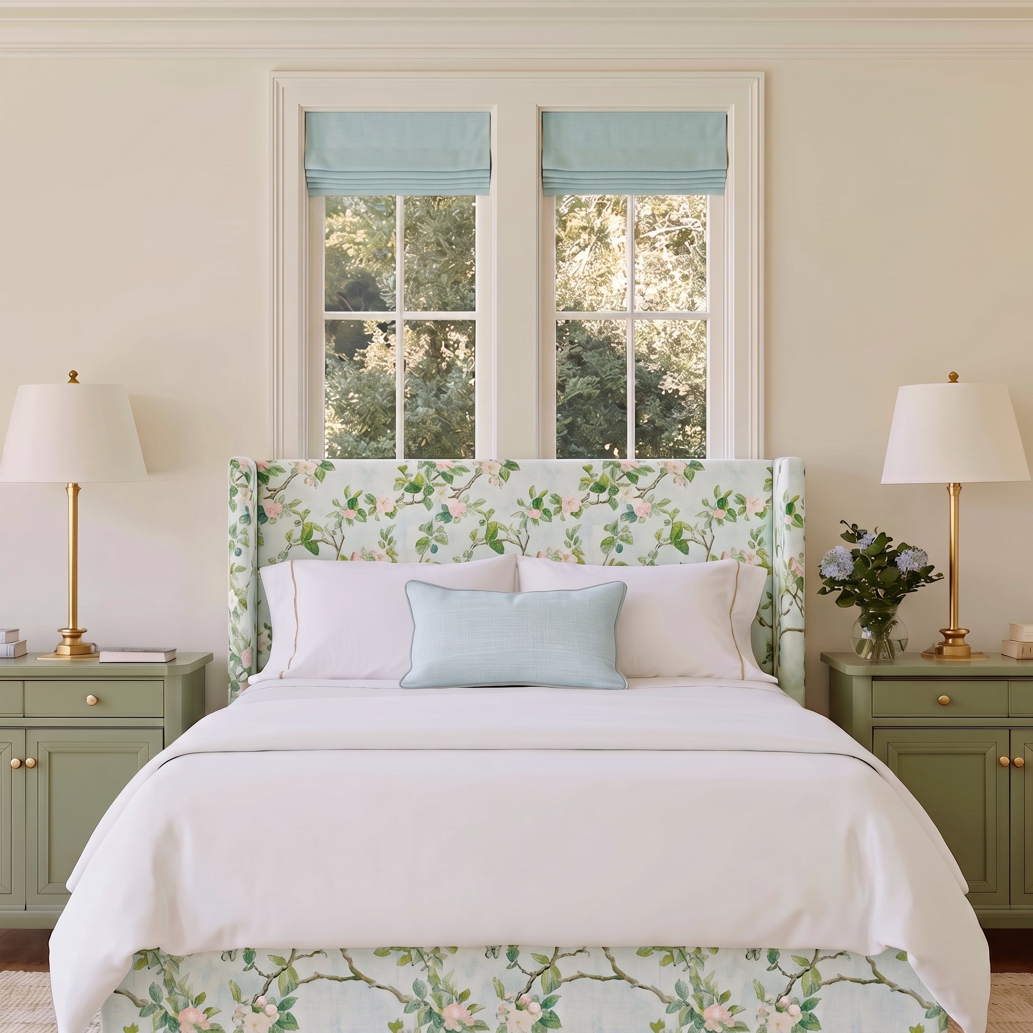 The Selene Bed in Ainsley - Lemon Park