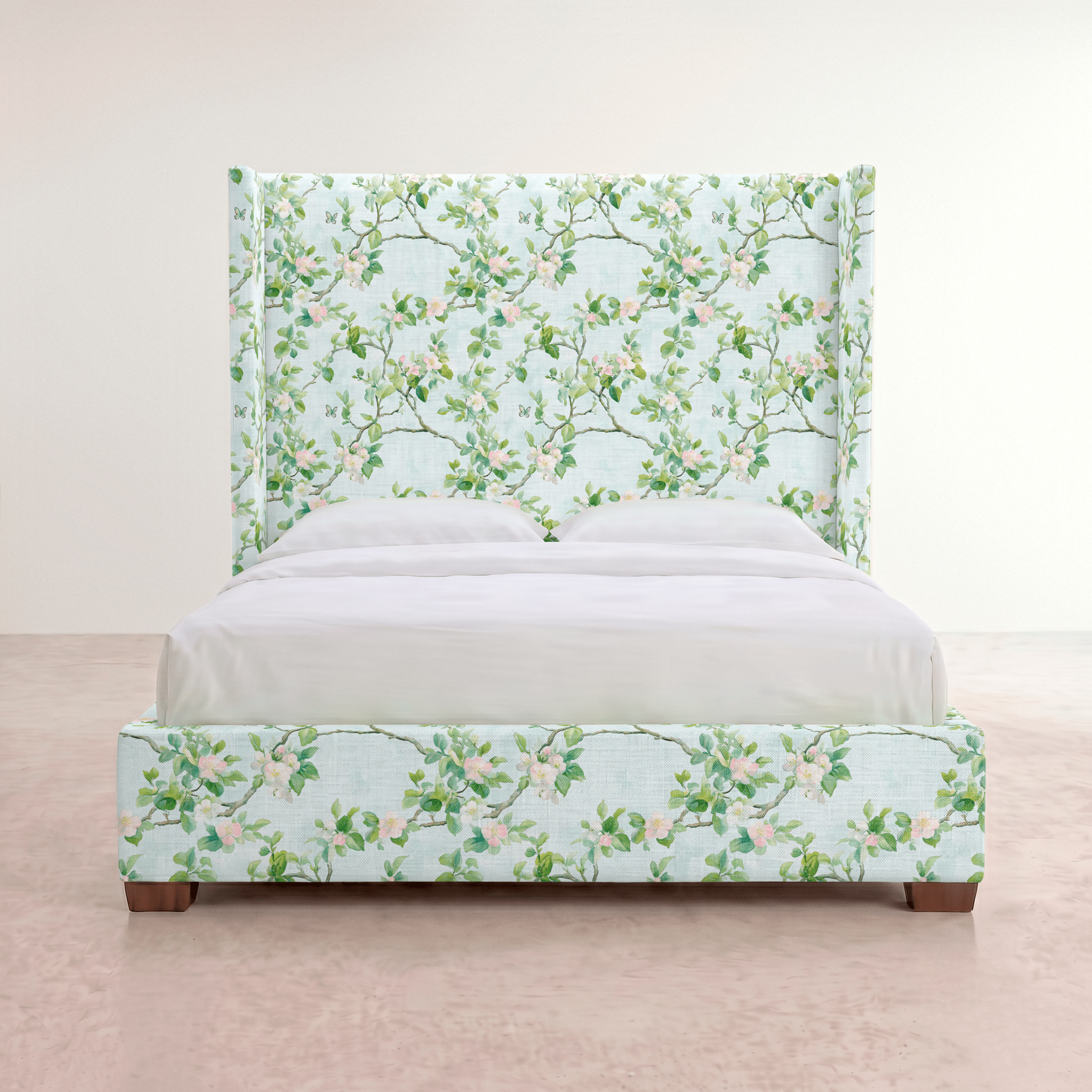The Selene Bed in Ainsley - Lemon Park
