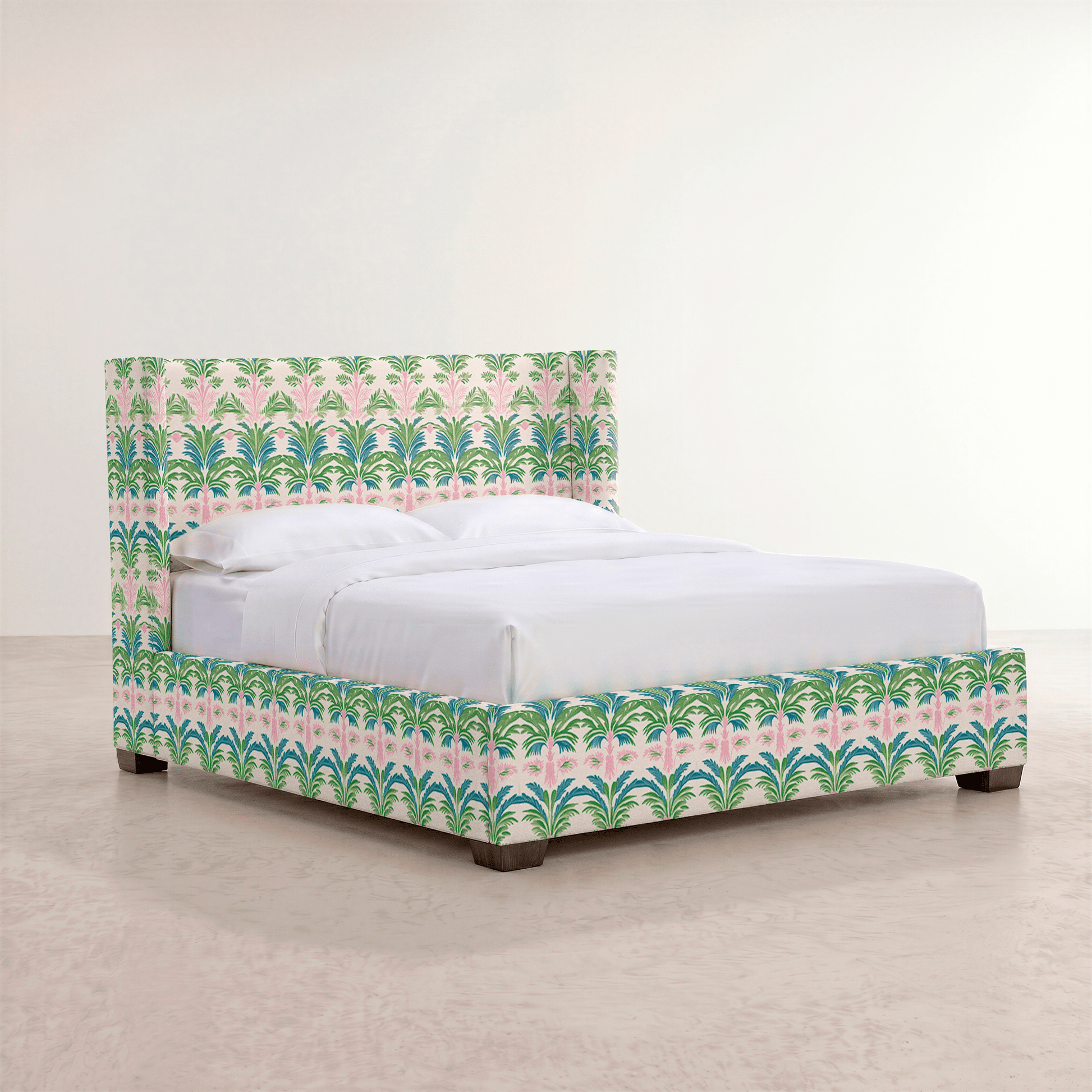 The Selene Bed in Bellagio Blush - Lemon Park