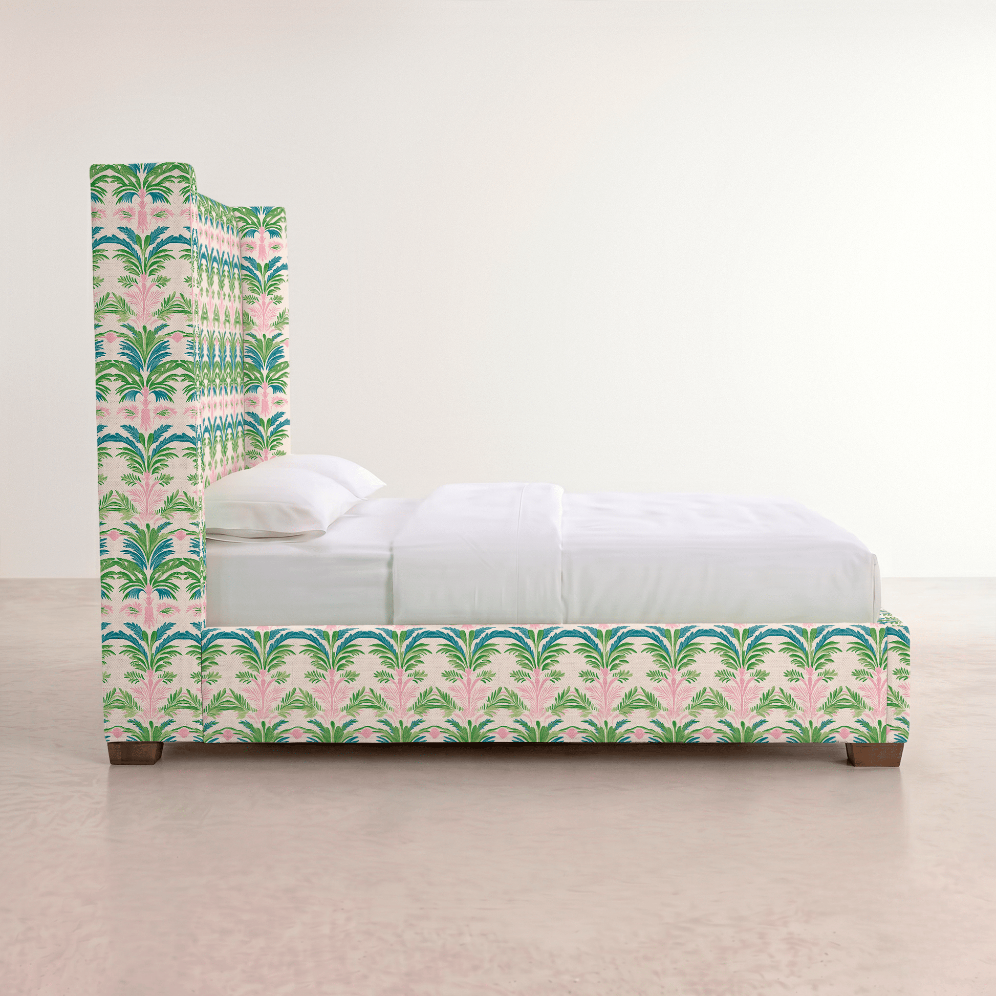 The Selene Bed in Bellagio Blush - Lemon Park