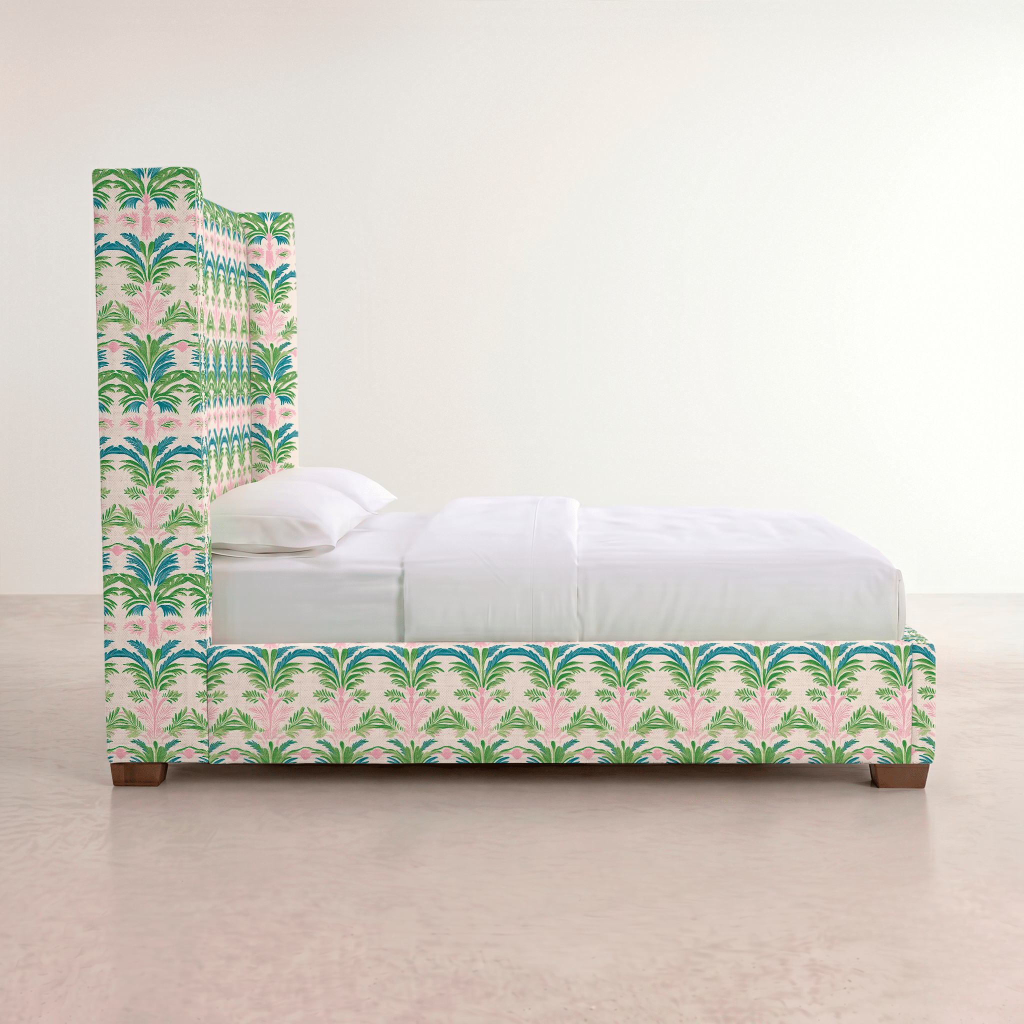 The Selene Bed in Bellagio Blush - Lemon Park
