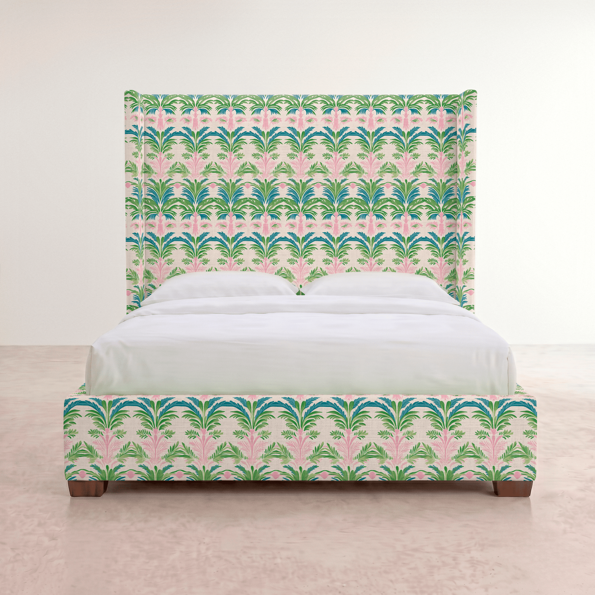 The Selene Bed in Bellagio Blush - Lemon Park