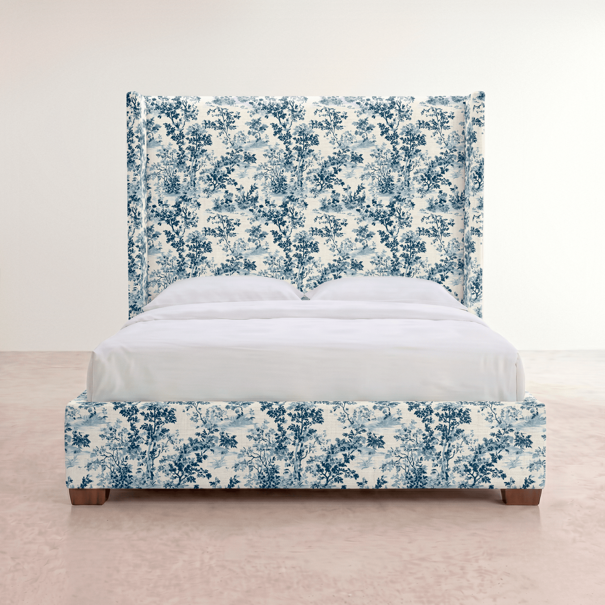 The Selene Bed in Benjamin - Lemon Park