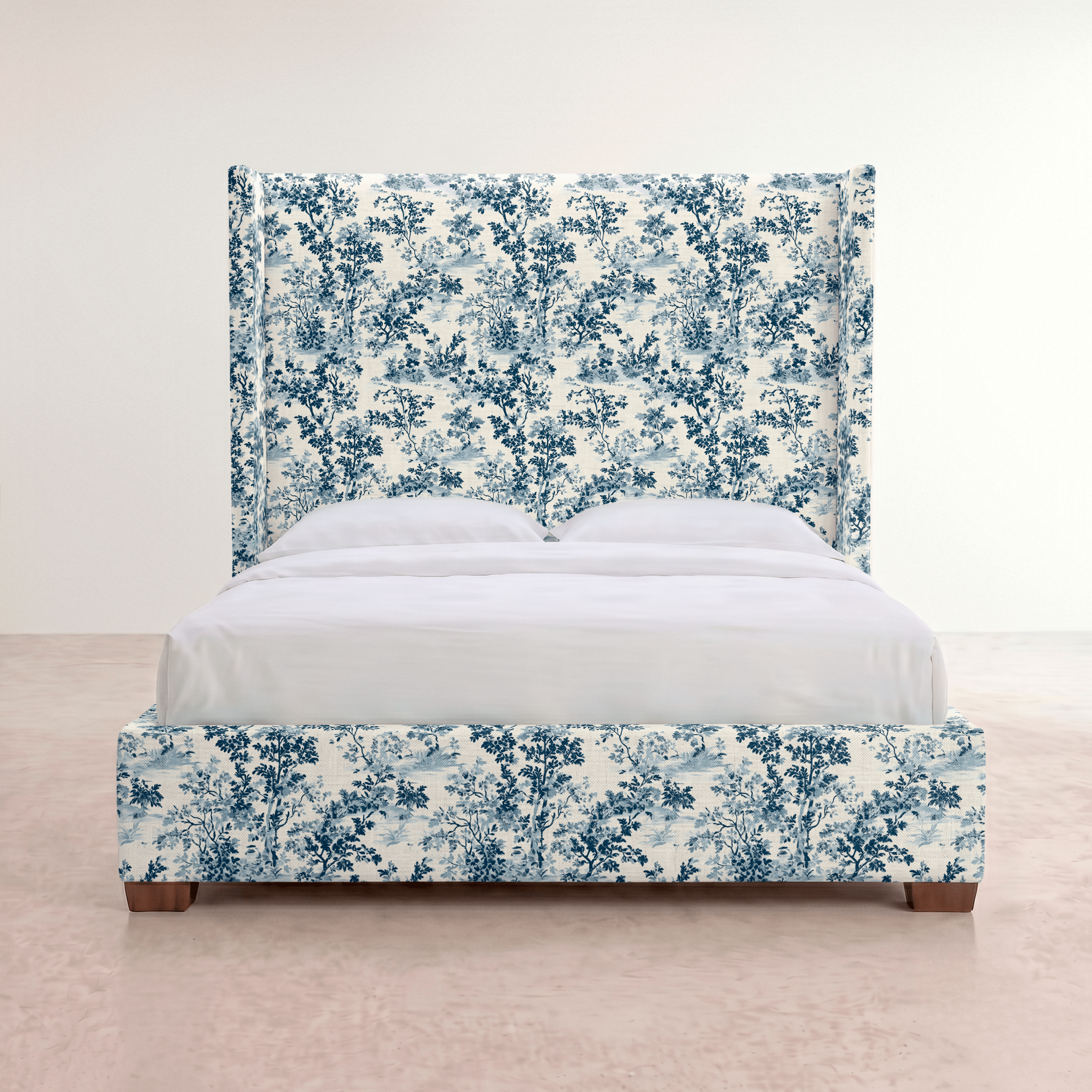 The Selene Bed in Benjamin - Lemon Park