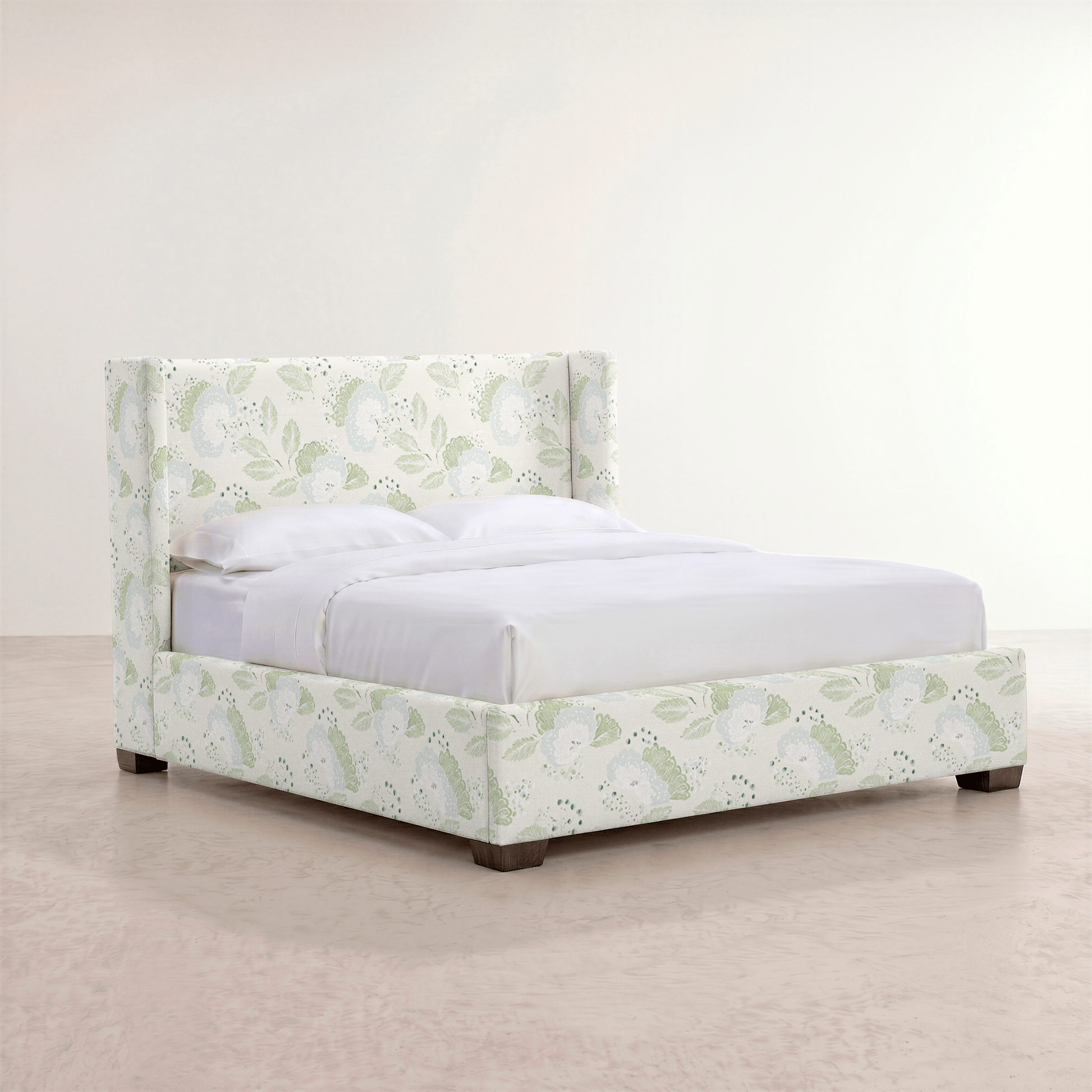 The Selene Bed in Mint to Be - Lemon Park