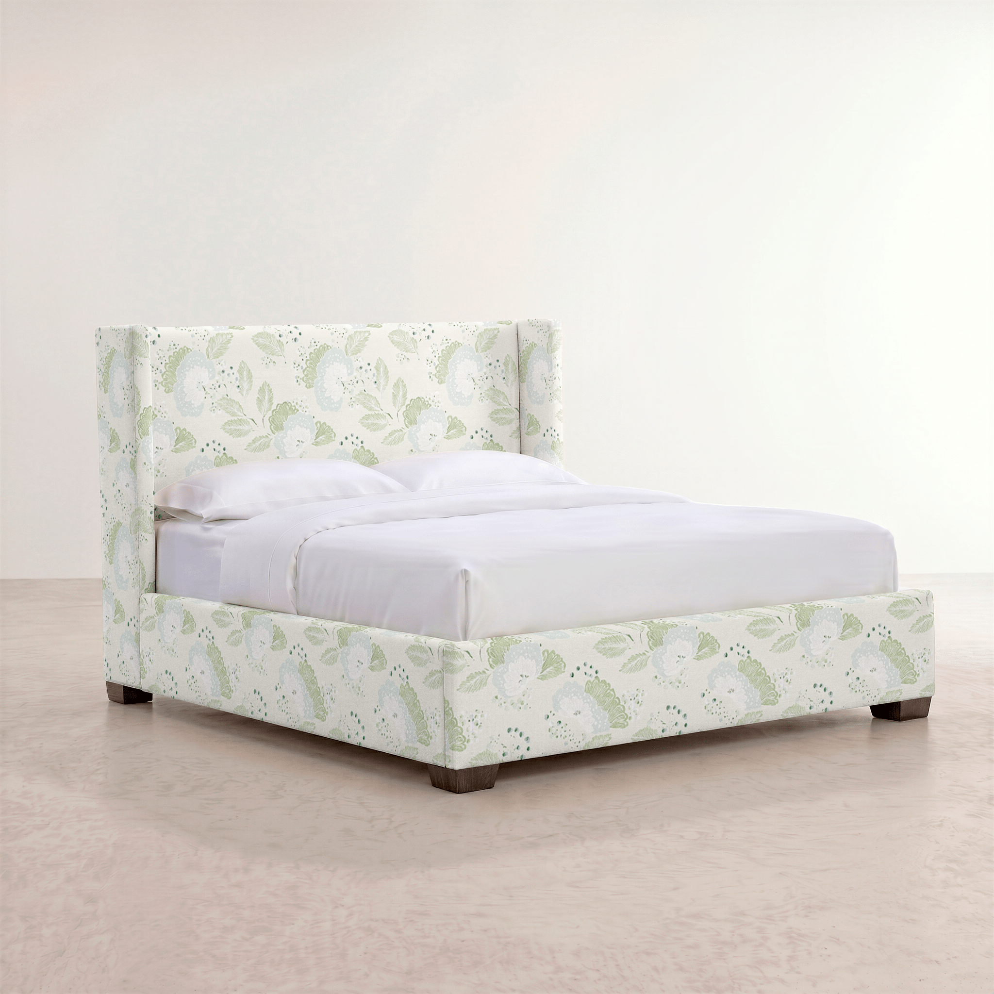 The Selene Bed in Mint to Be - Lemon Park