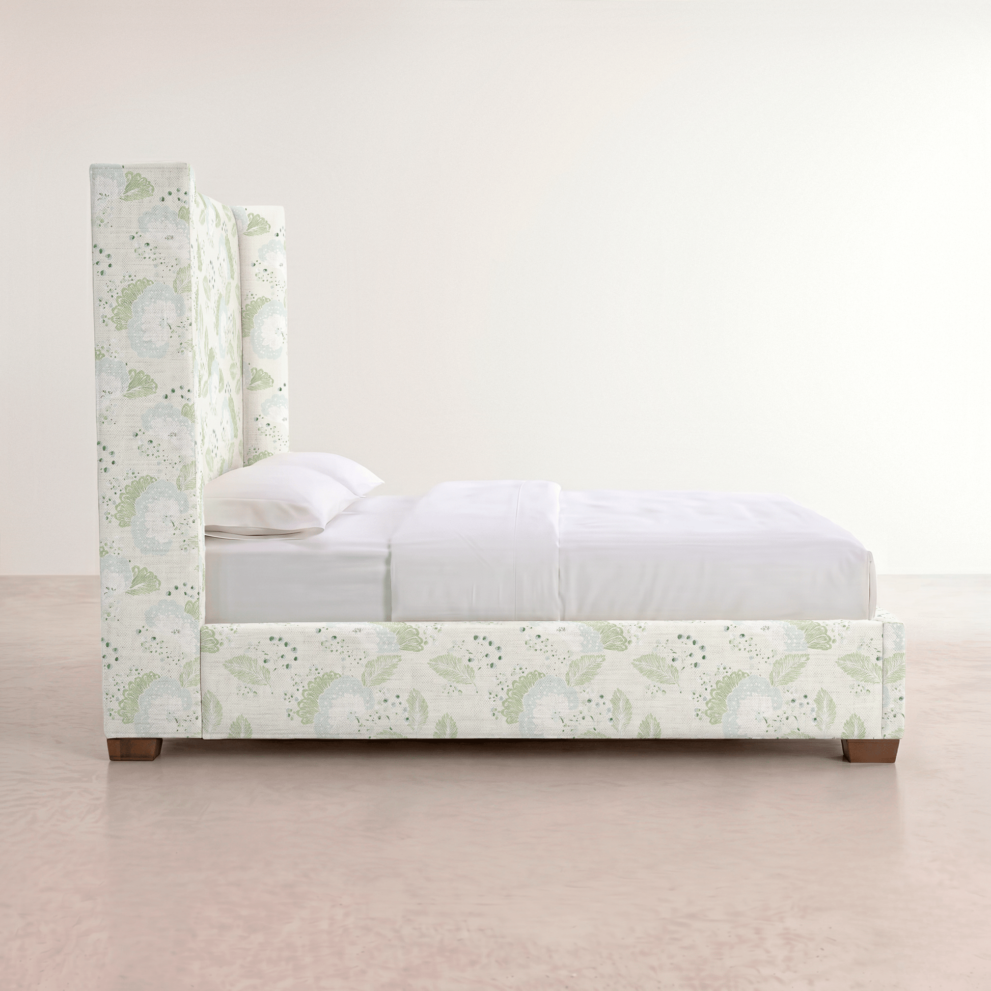 The Selene Bed in Mint to Be - Lemon Park